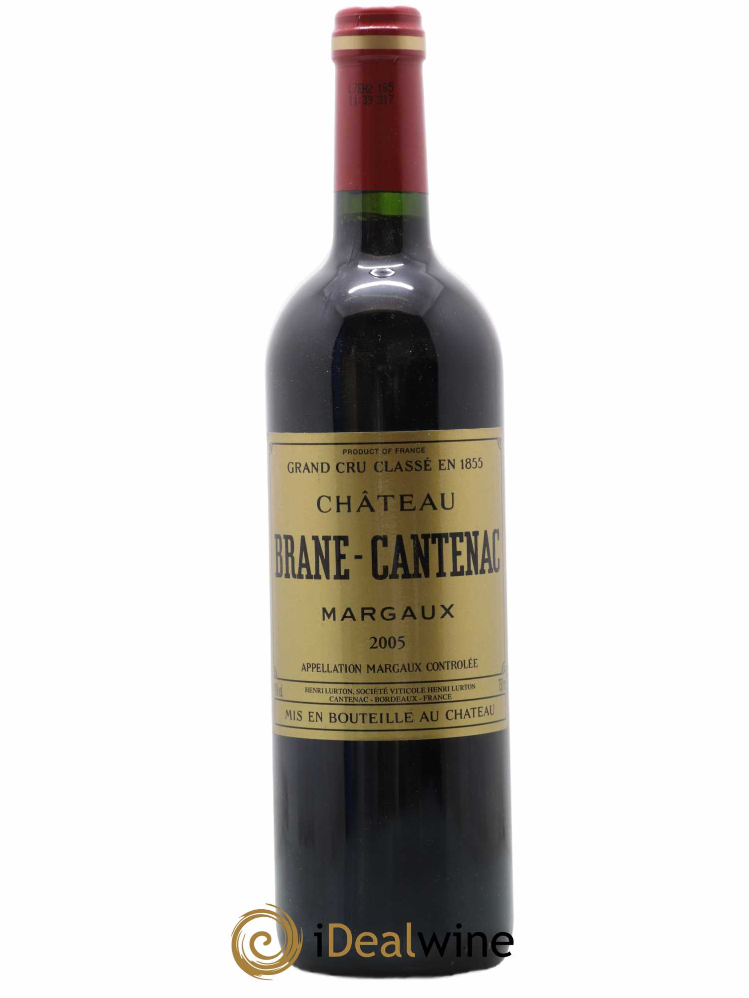 Château Brane Cantenac 2ème Grand Cru Classé 2005 - Lot de 1 bouteille - 0