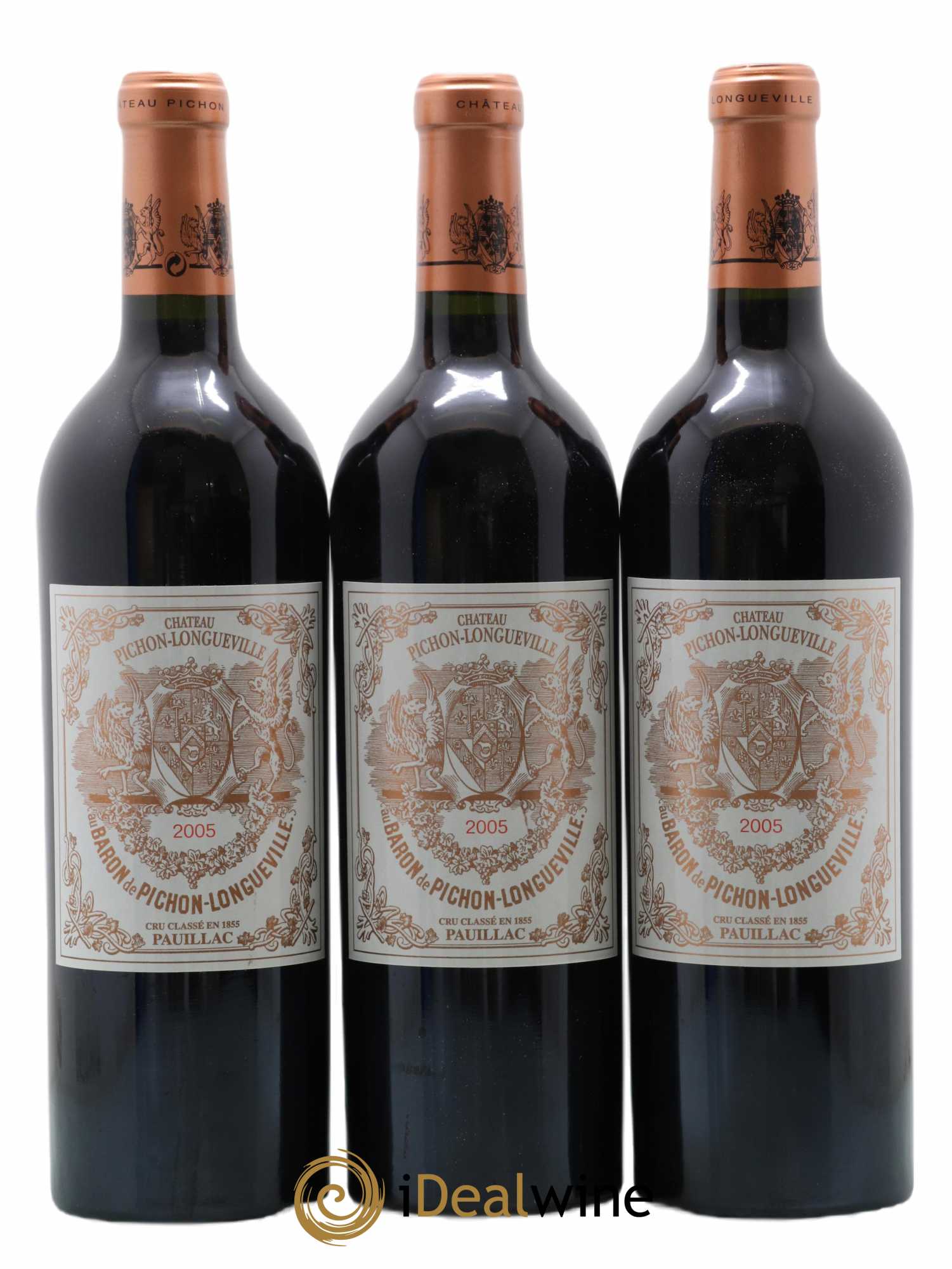 Pichon Longueville Baron 2ème Grand Cru Classé 2005 - Posten von 6 Flaschen - 1