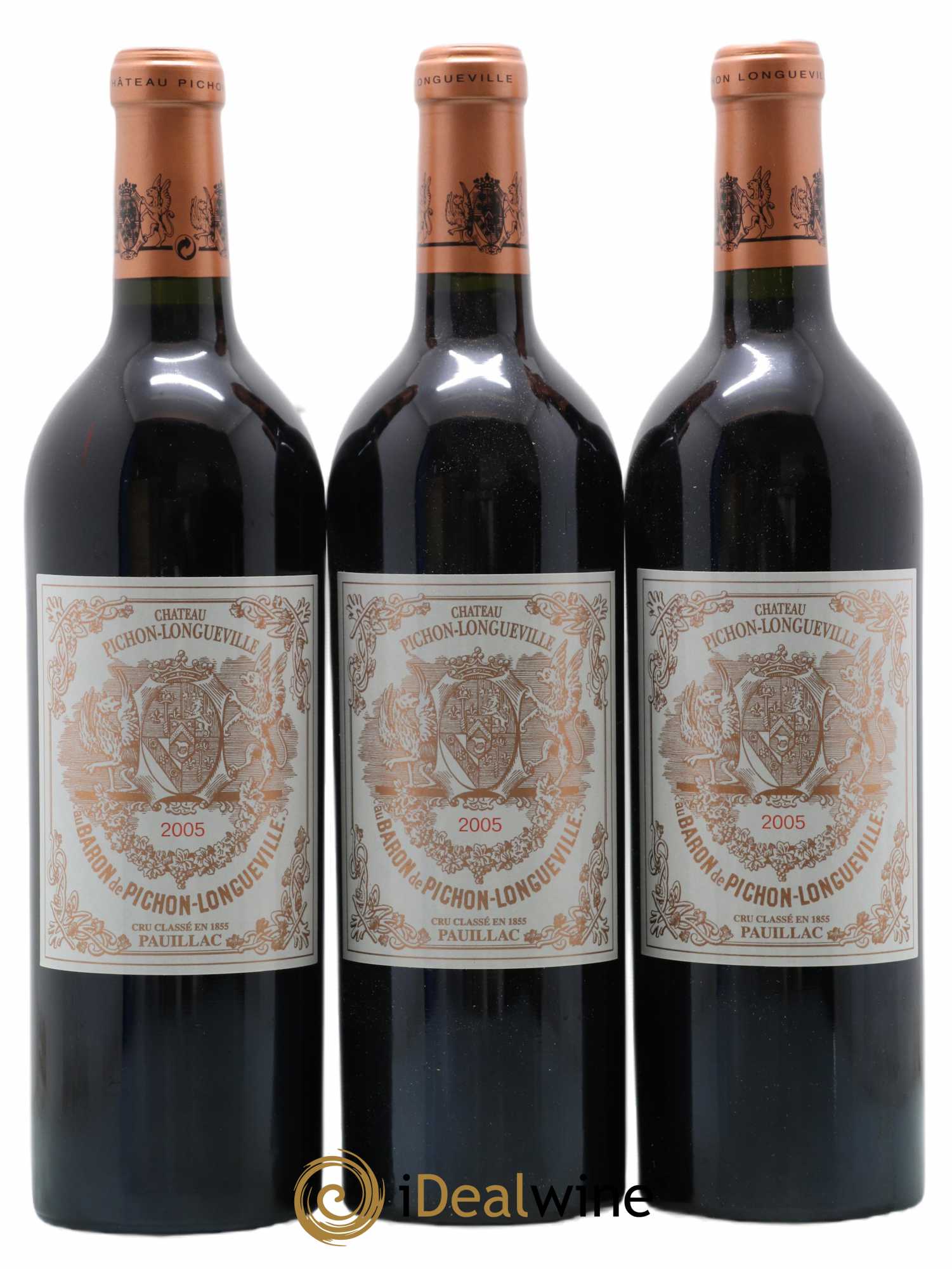 Pichon Longueville Baron 2ème Grand Cru Classé 2005 - Posten von 6 Flaschen - 3