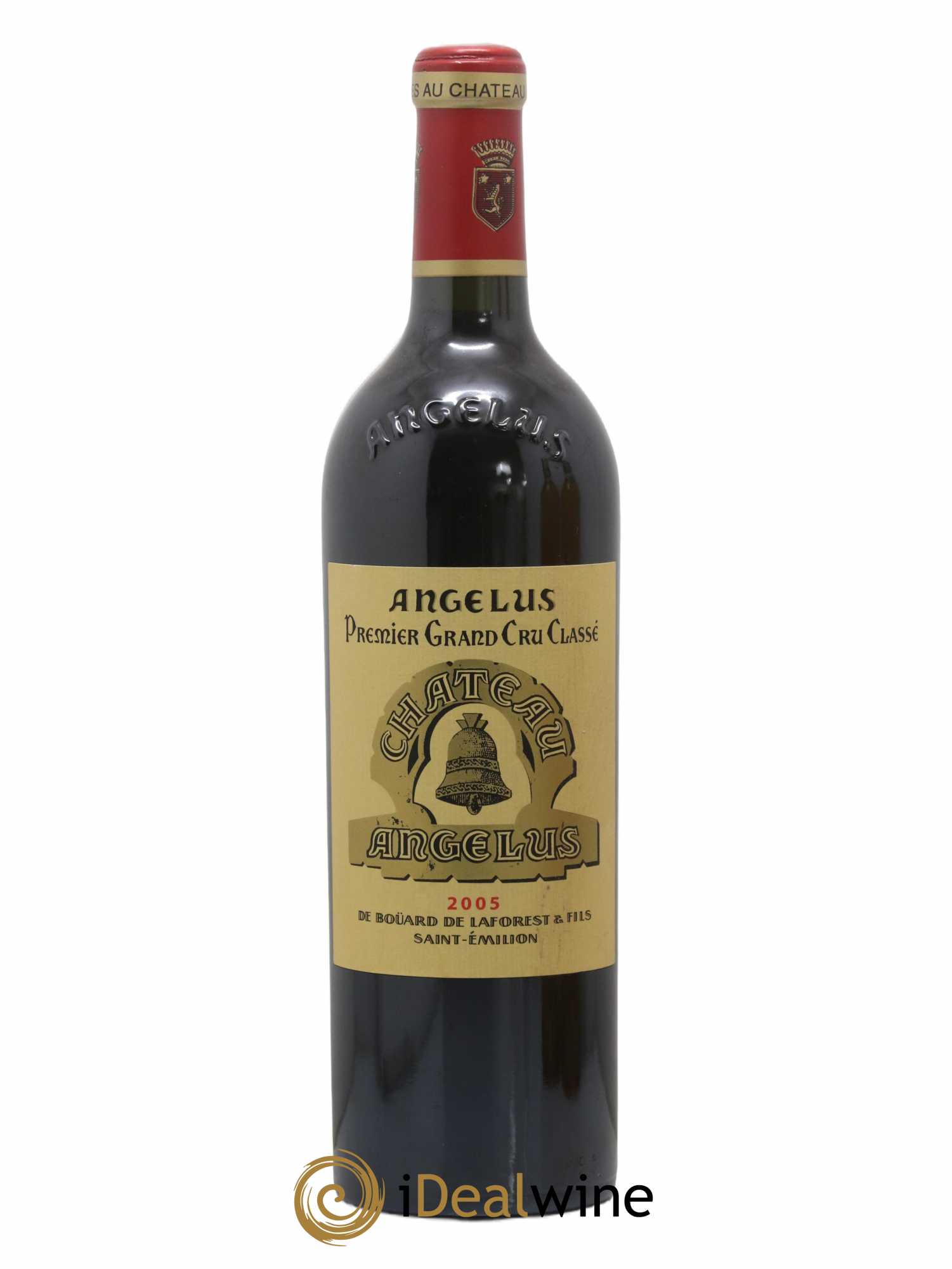 Château Angélus 1er Grand Cru Classé A 2005 - Lot de 1 bouteille - 0