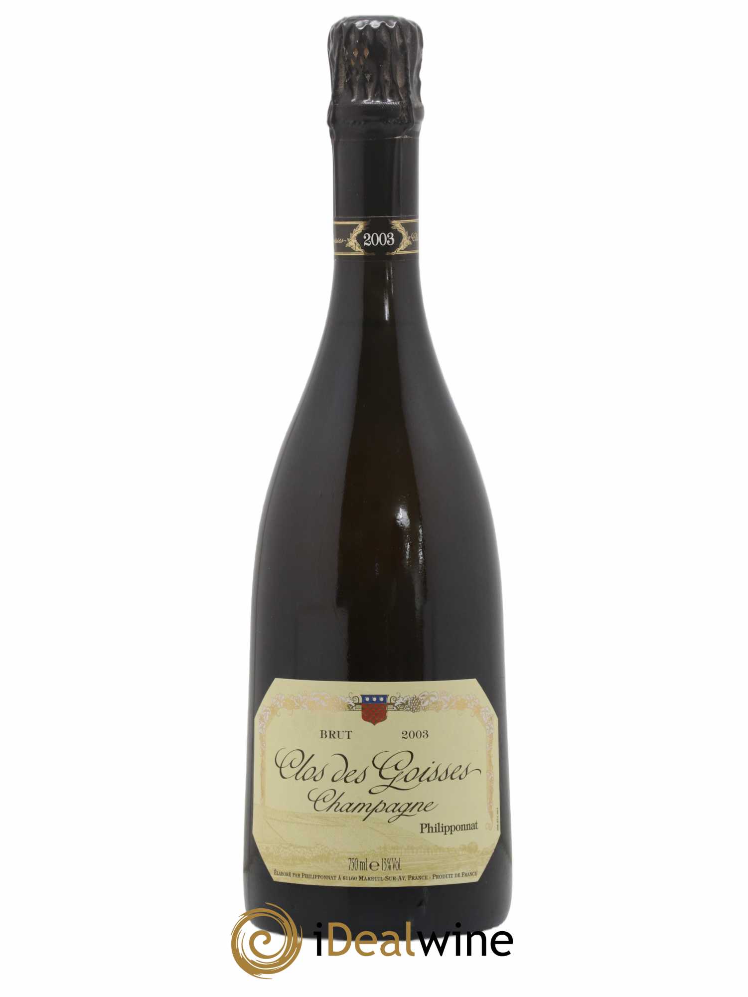 Clos des Goisses Philipponnat 2003 - Lot de 1 bouteille - 0
