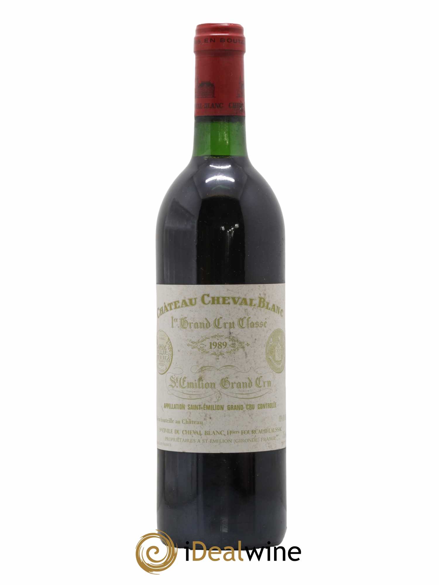 Château Cheval Blanc 1er Grand Cru Classé A 1989 - Lot de 1 bouteille - 0