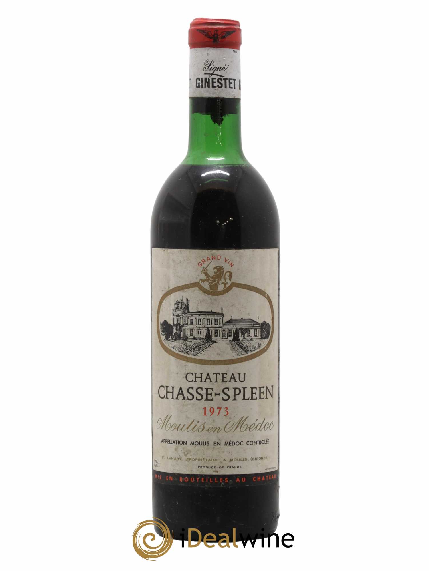Château Chasse Spleen 1973 - Lot de 1 bouteille - 0