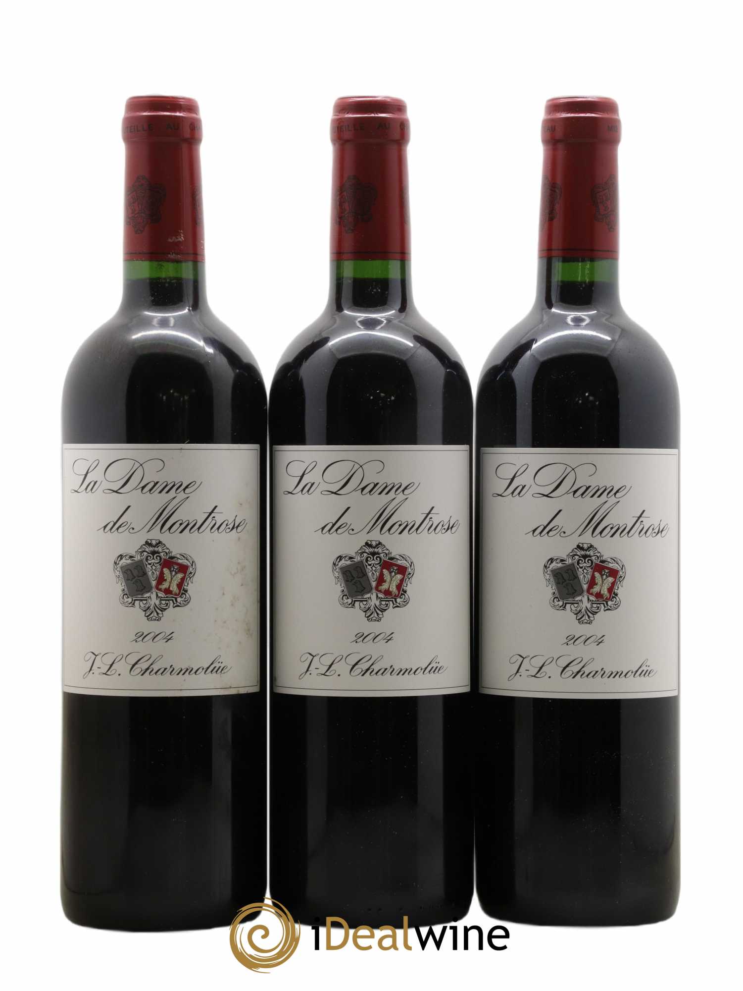 La Dame de Montrose Second Vin (sans prix de réserve) 2004 - Lot de 6 bouteilles - 1