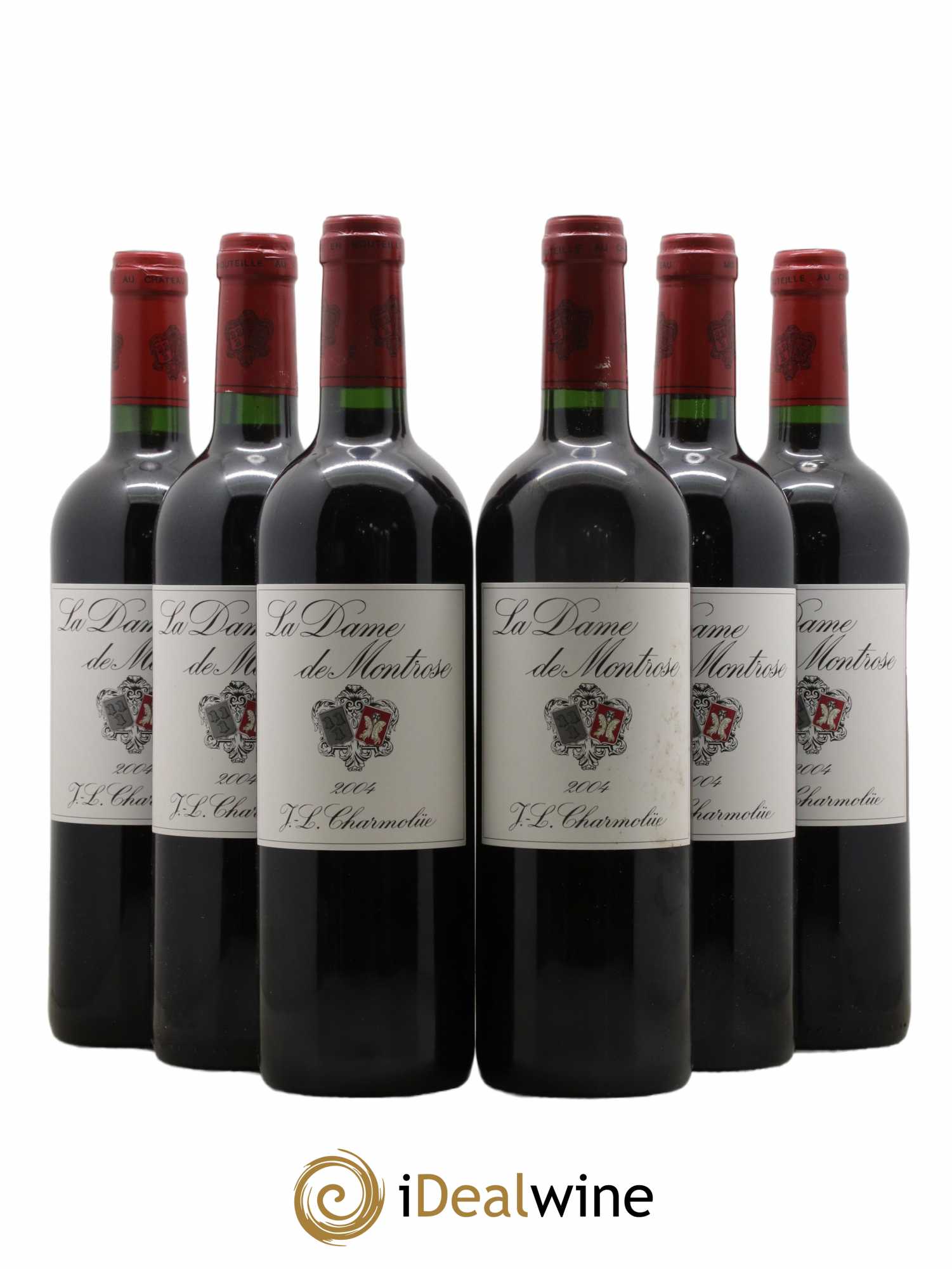 La Dame de Montrose Second Vin (sans prix de réserve) 2004 - Lot de 6 bouteilles - 0