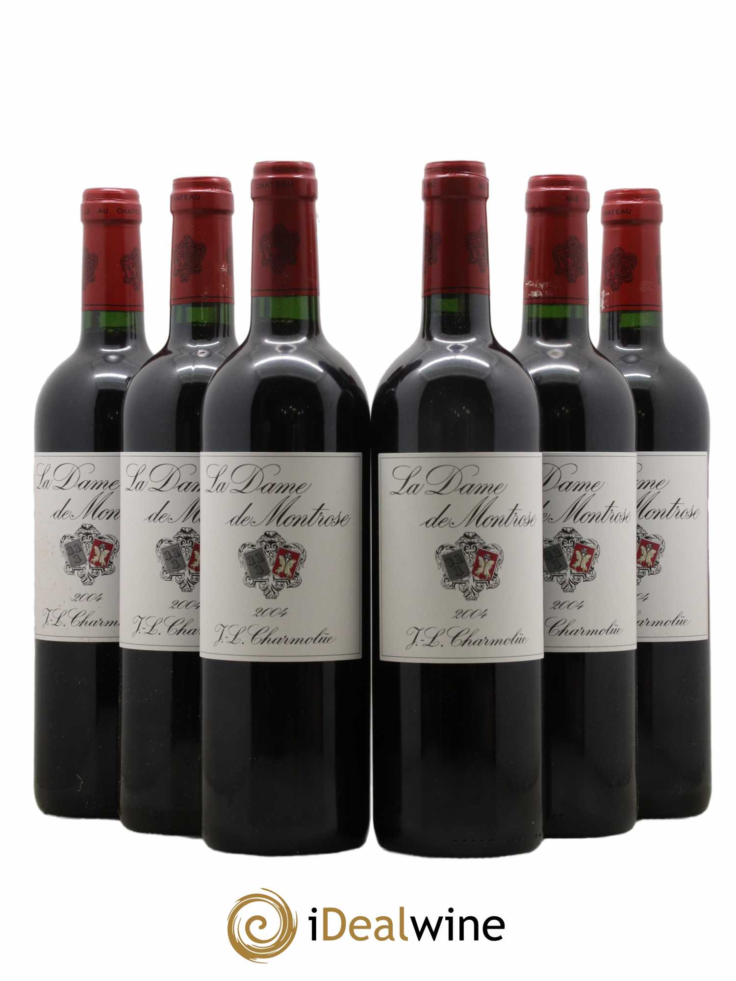 La Dame de Montrose Second Vin (senza prezzo di riserva) 2004 - Lotto di 6 bottiglie - 0