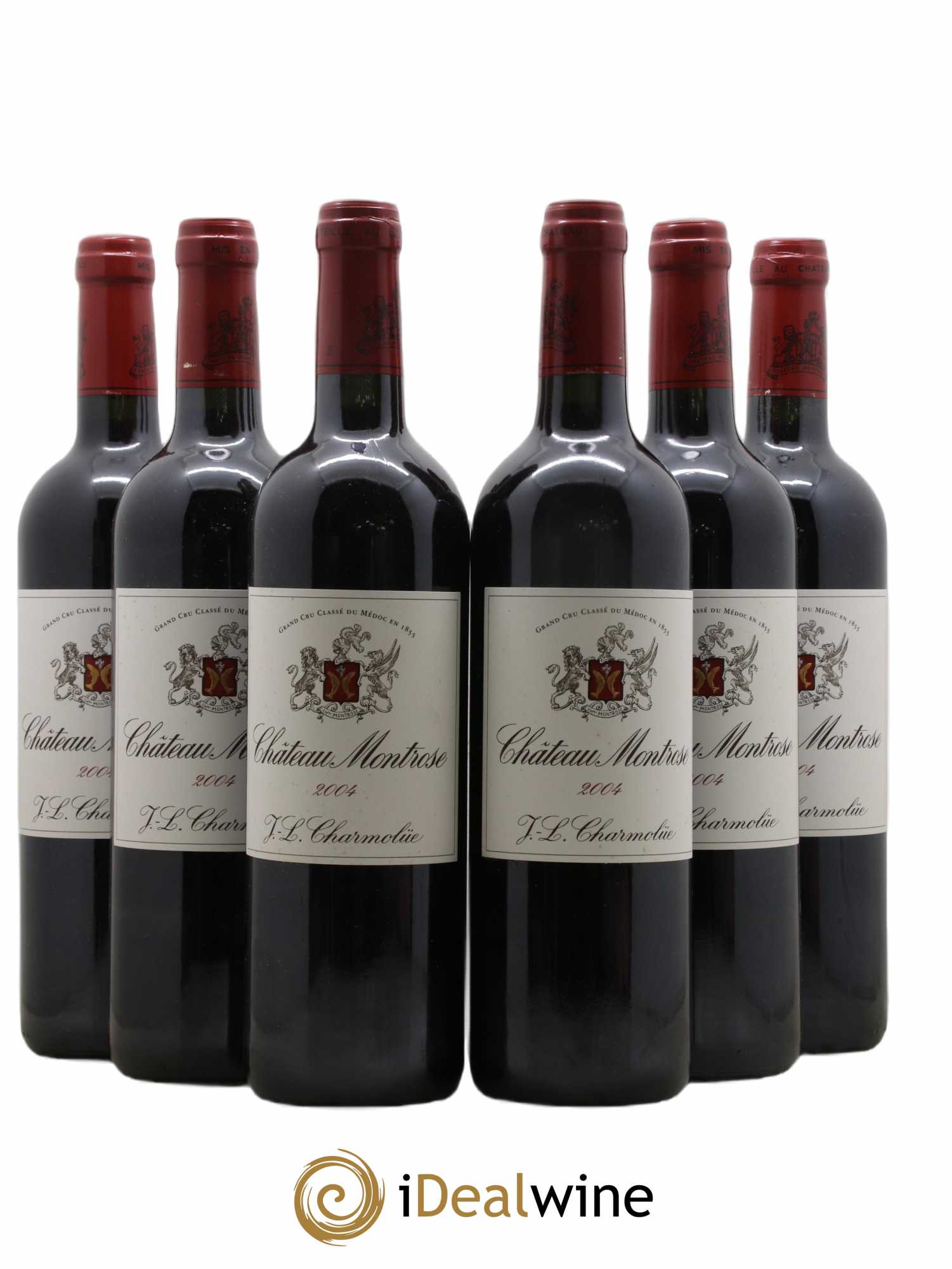 Château Montrose 2ème Grand Cru Classé 2004 - Lot de 6 bouteilles - 0