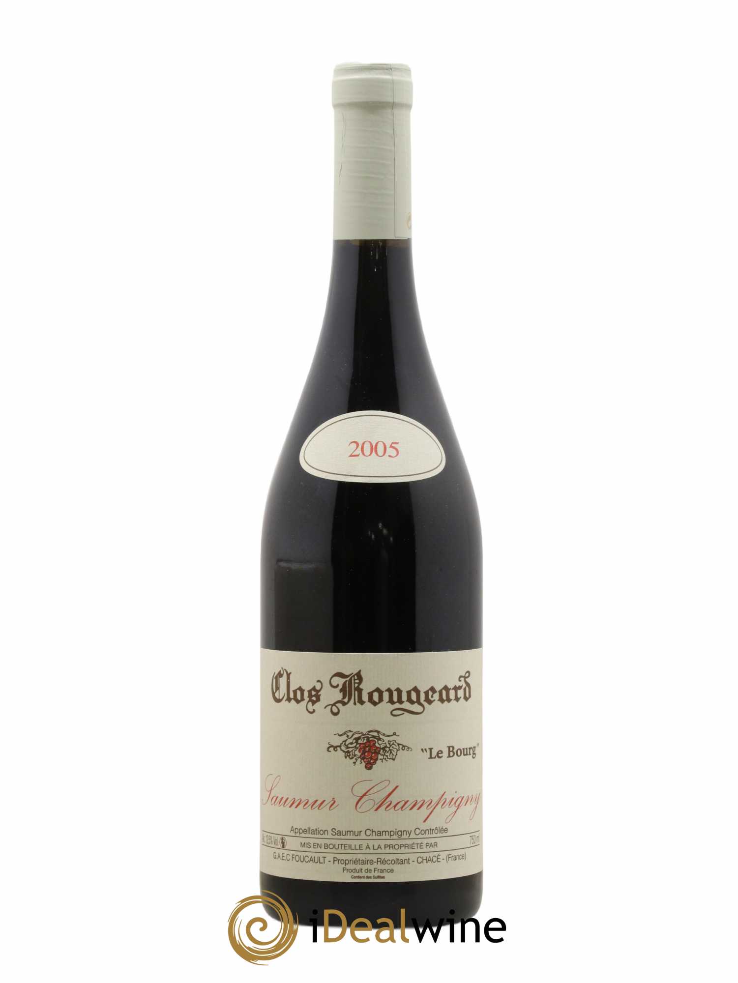 Saumur-Champigny Le Bourg Clos Rougeard 2005 - Lot de 1 bouteille - 0
