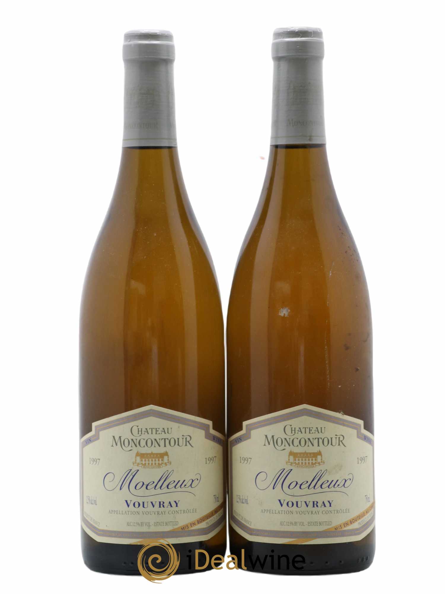Vouvray Château de Moncontour 1997 - Lotto di 2 bottiglie - 0