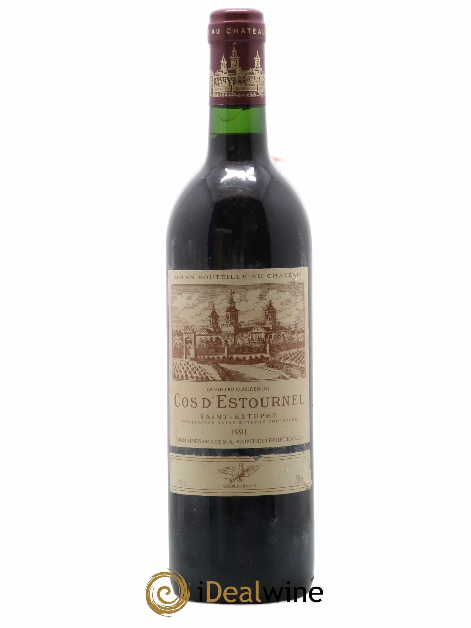 Cos d'Estournel 2ème Grand Cru Classé 1991 - Lot de 1 bouteille - 0