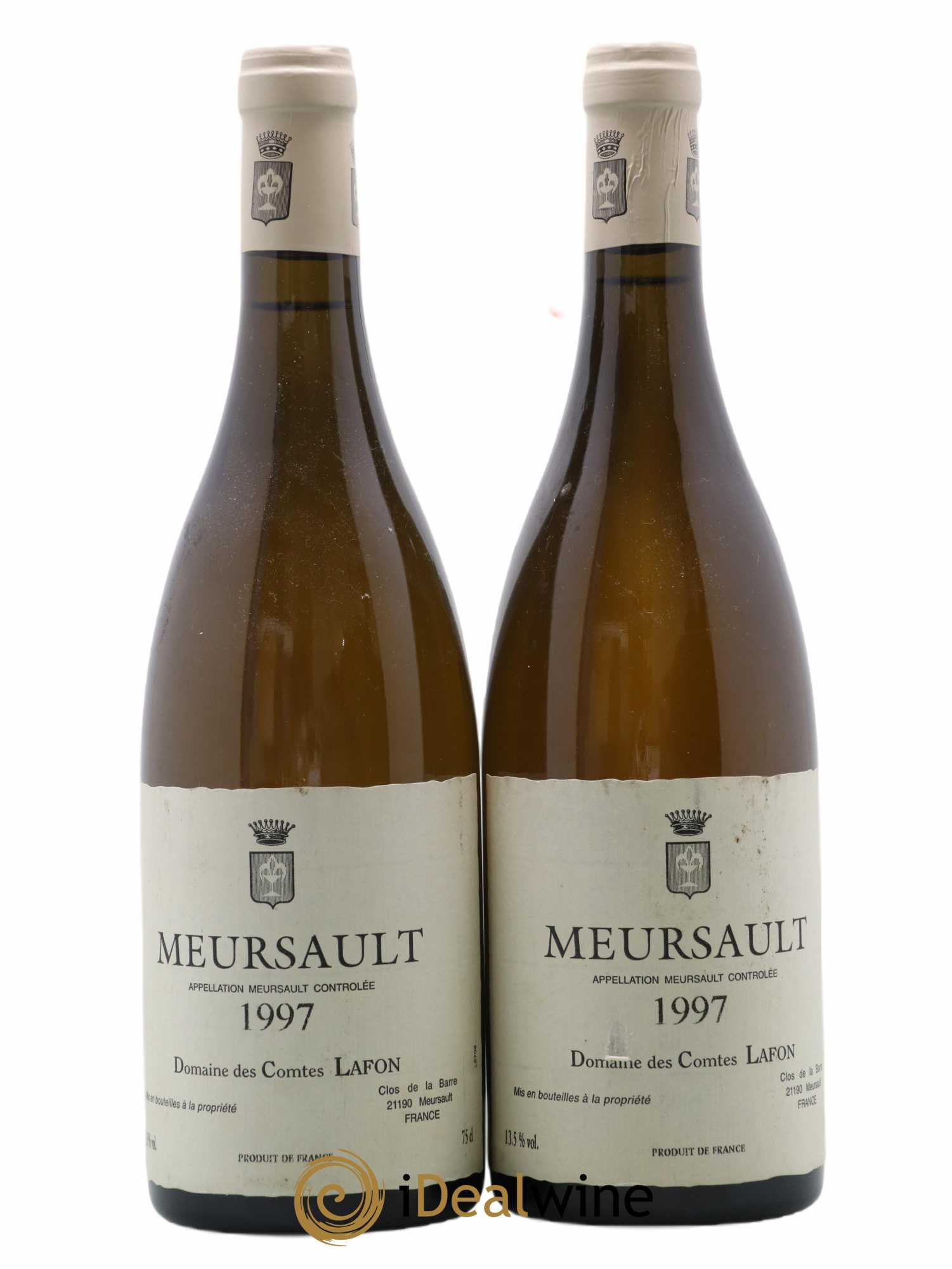 Meursault Comtes Lafon (Domaine des) 1997 - Lot de 2 bouteilles - 0