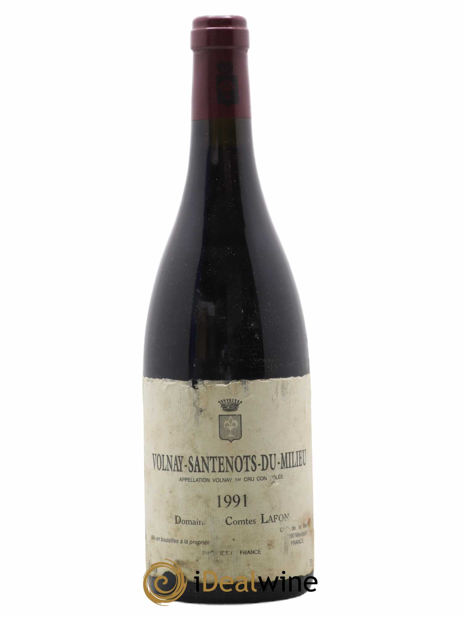 Volnay 1er Cru Santenots du Milieu Comtes Lafon (Domaine des) 1991 - Lot de 1 bouteille - 0