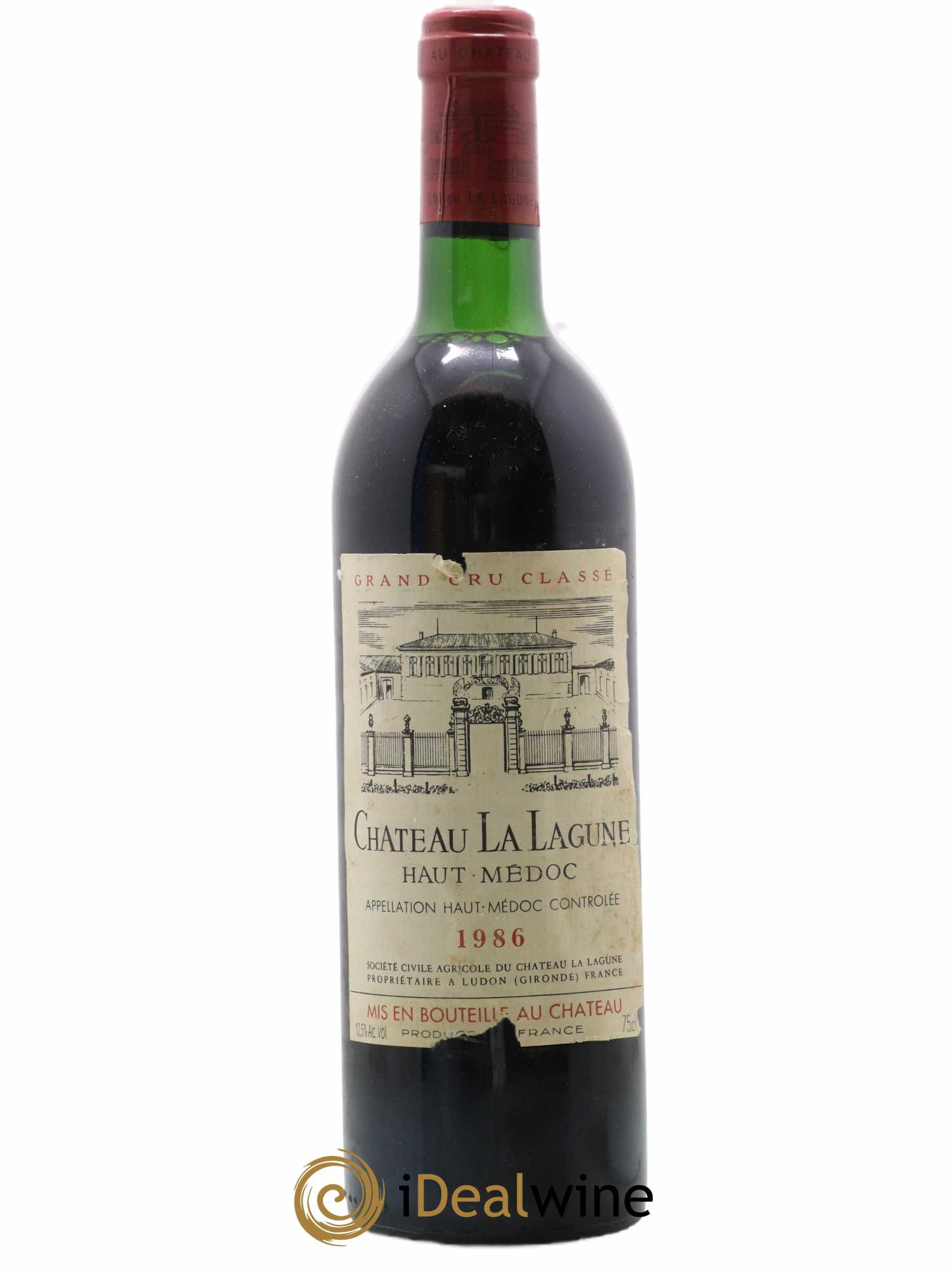 Château la Lagune 3ème Grand Cru Classé 1986 - Lot de 1 bouteille - 0