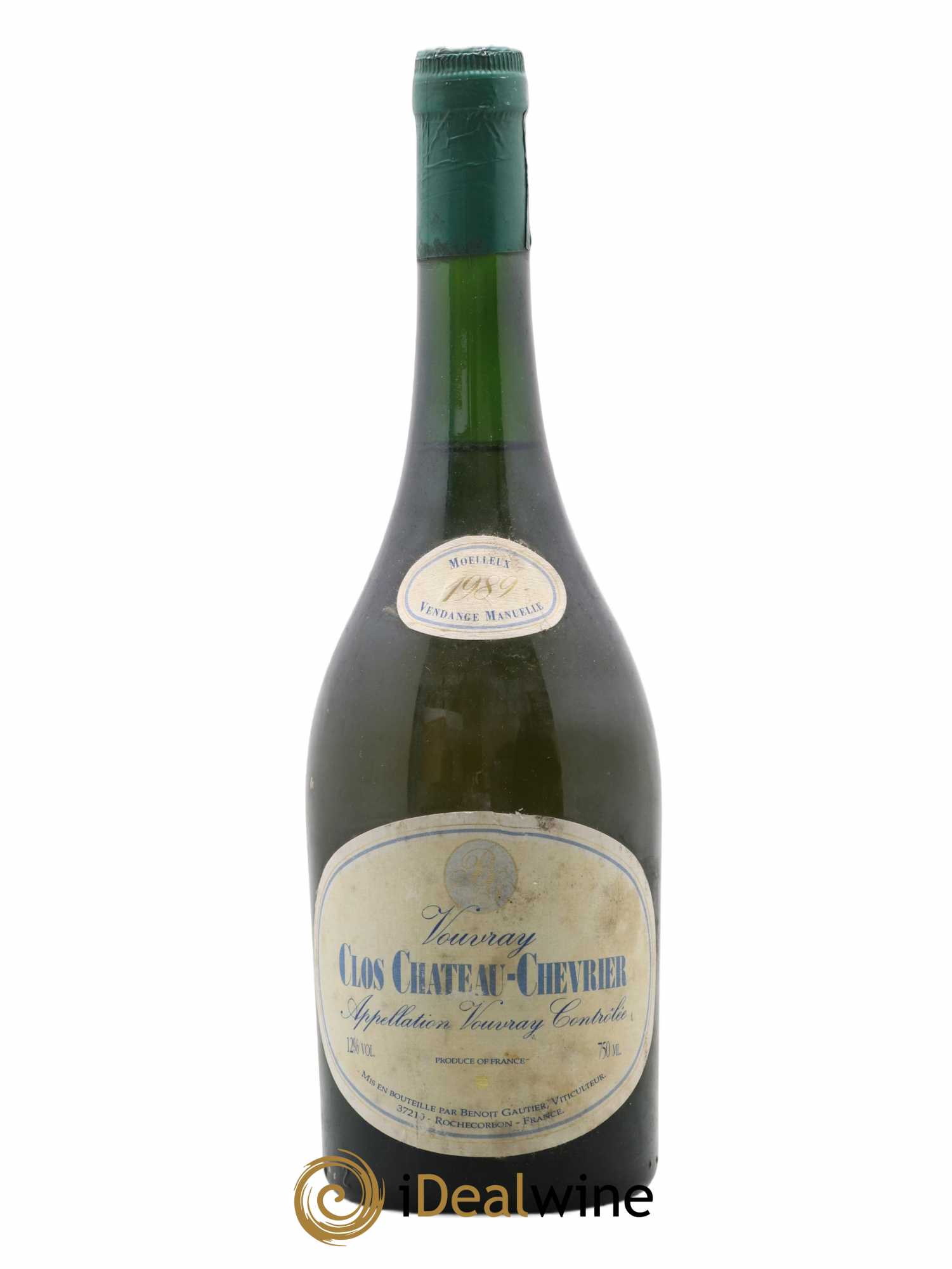 Vouvray Clos Château-Chevrier 1989 - Lot de 1 bouteille - 0