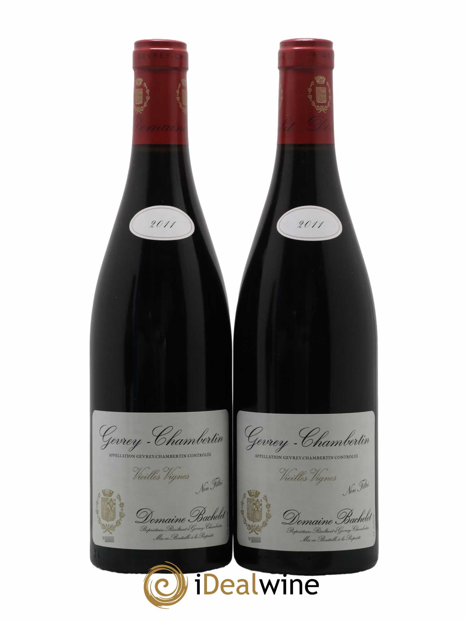 Gevrey-Chambertin Vieilles Vignes Denis Bachelet (Domaine) 2011 - Lot de 2 bouteilles - 0