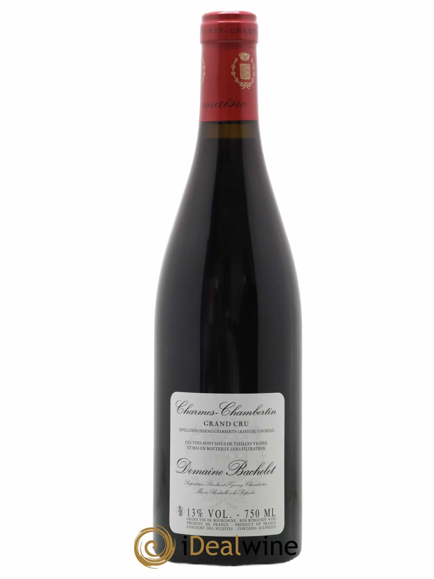 Charmes-Chambertin Grand Cru Vieilles Vignes Denis Bachelet (Domaine) 2011 - Lot de 1 bouteille - 1