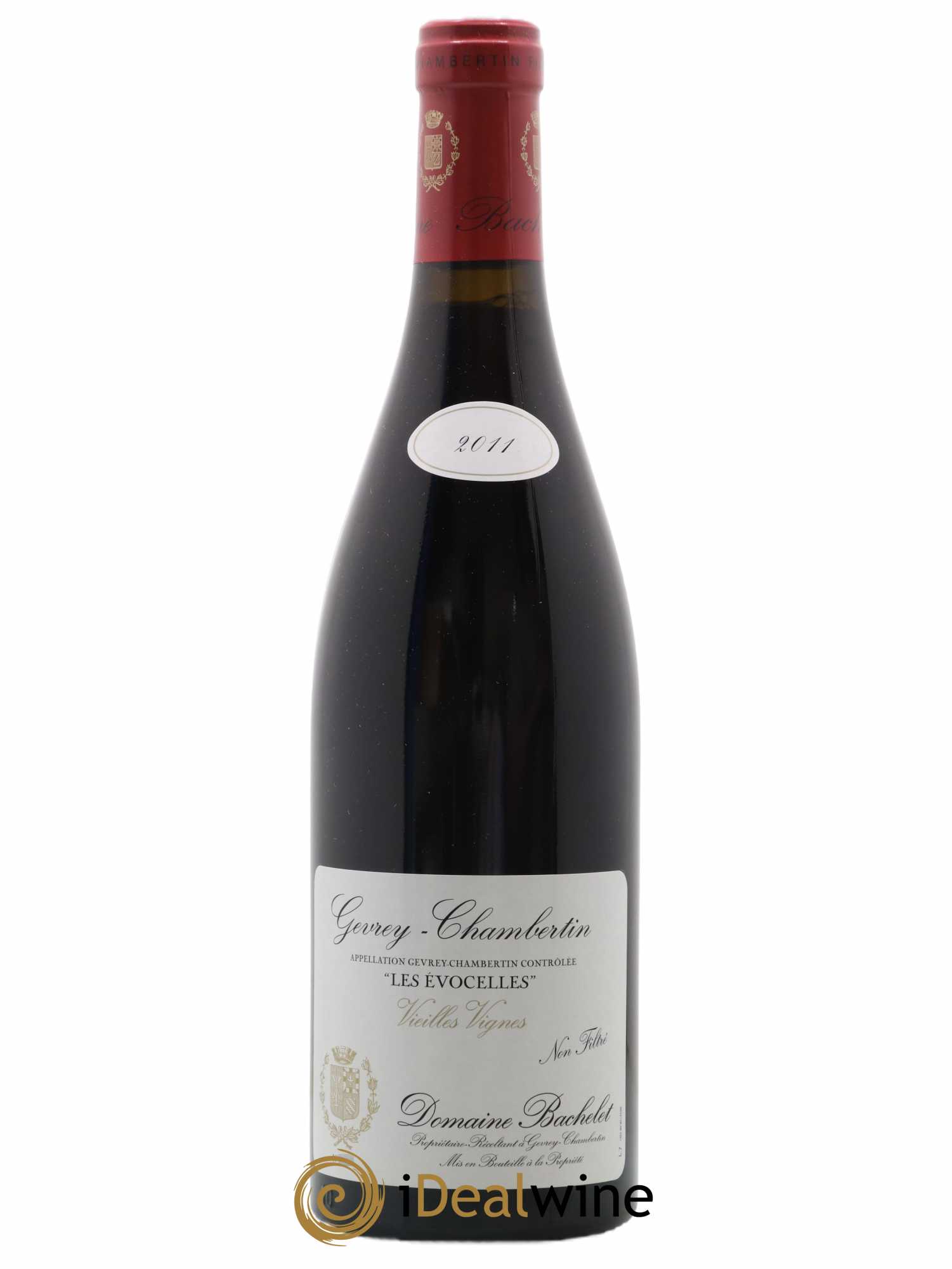 Gevrey-Chambertin Les Evocelles Vieilles Vignes Denis Bachelet (Domaine) 2011 - Lot de 1 bouteille - 0