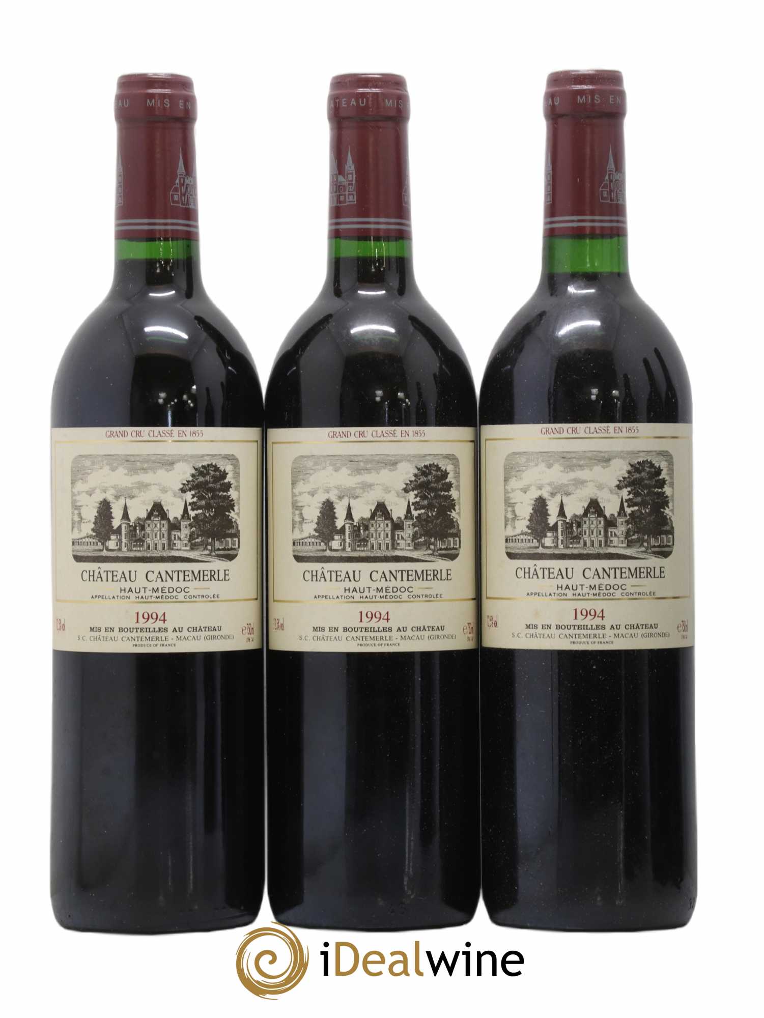 Château Cantemerle 5ème Grand Cru Classé 1994 - Lot de 6 bouteilles - 1