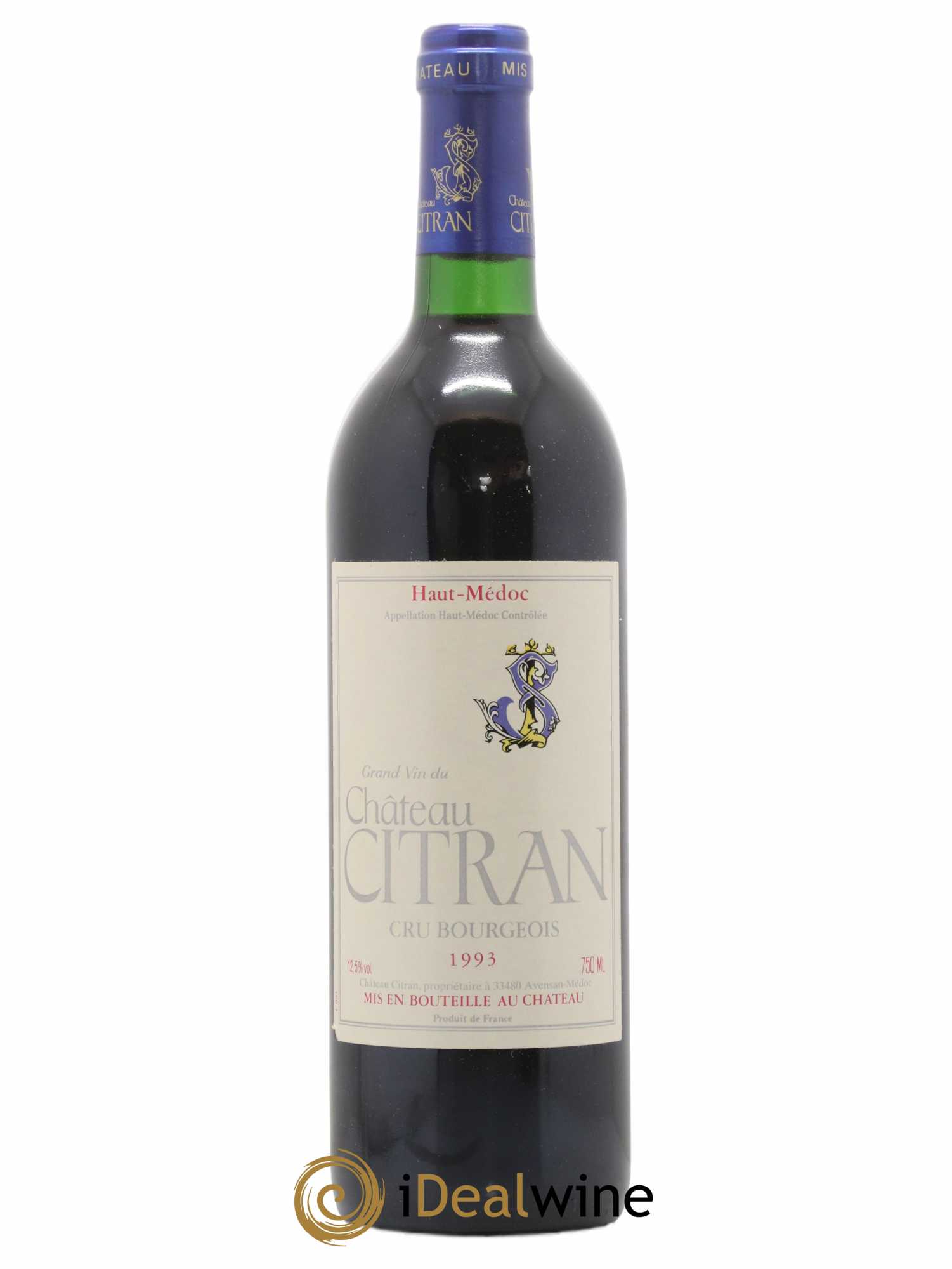 Château Citran Cru Bourgeois 1993 - Lot de 1 bouteille - 0
