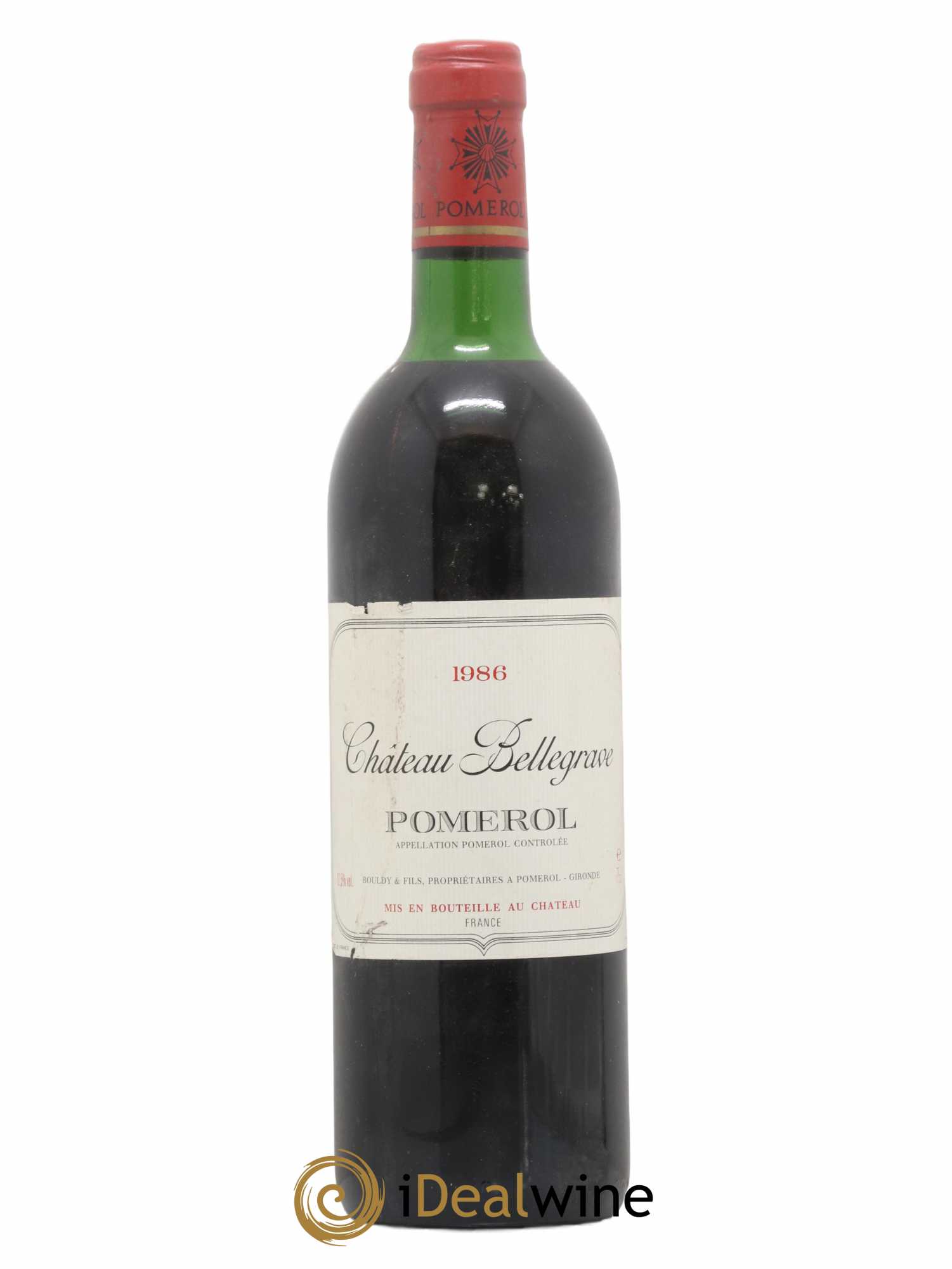 Château Bellegrave 1986 - Lot de 1 bouteille - 0