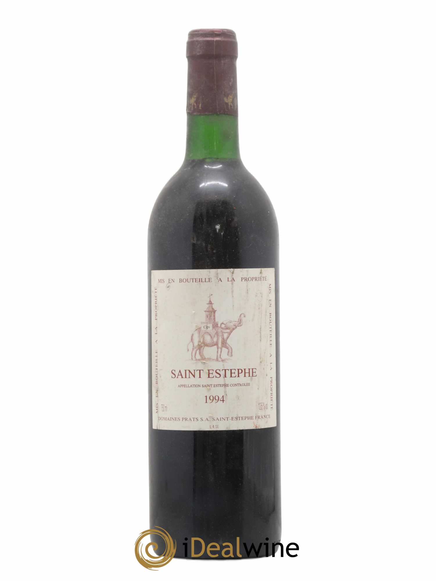 Saint-Estèphe Domaine Prats 1994 - Posten von 1 Flasche - 0
