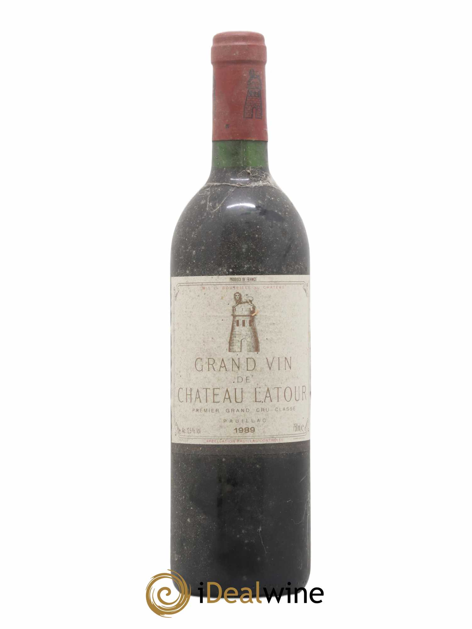 Château Latour 1er Grand Cru Classé 1989 - Lot de 1 bouteille - 0
