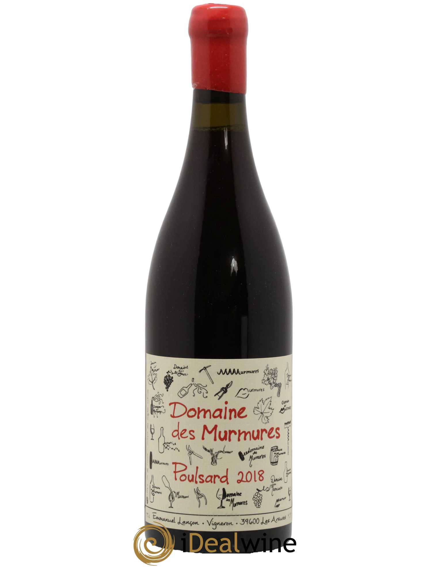 Vin de France Poulsard Murmures (Domaine des) - Emmanuel Lançon 2018 - Lot de 1 bouteille - 0