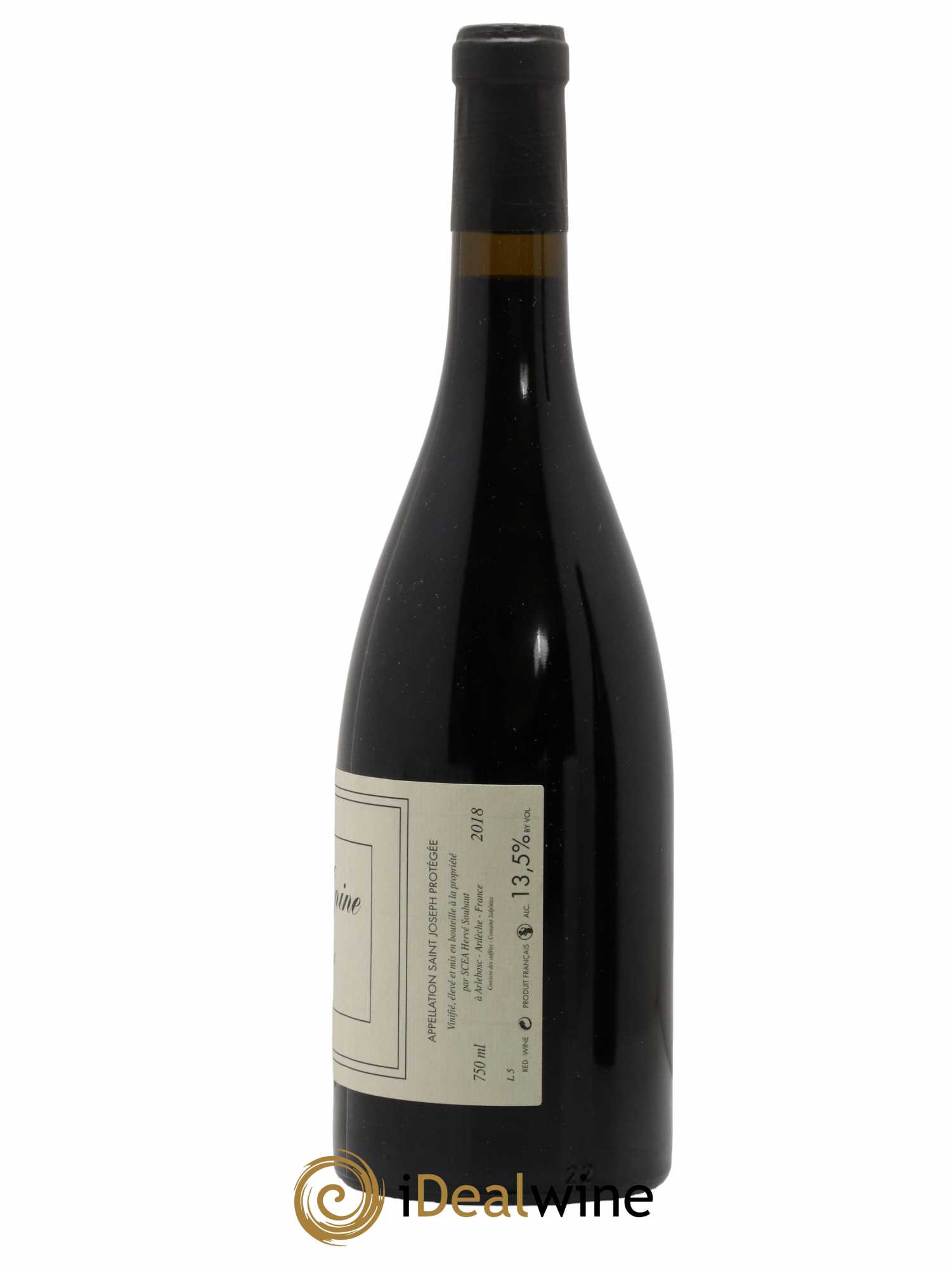 Saint-Joseph Sainte Epine Hervé Souhaut - Domaine Romaneaux-Destezet 2018 - Lot de 1 bouteille - 1