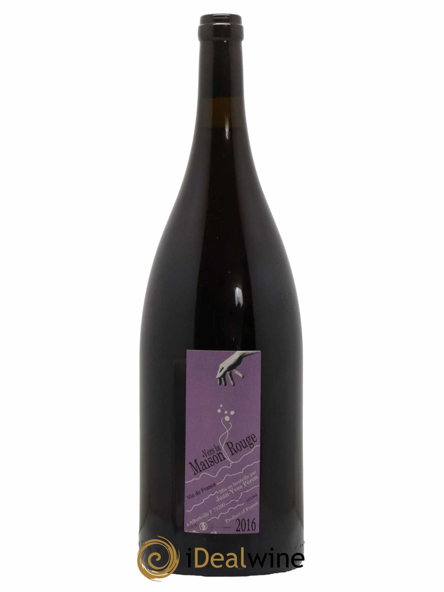 Vin de France Vers La Maison Rouge Jean-Yves Péron 2016 - Lot de 1 magnum - 0