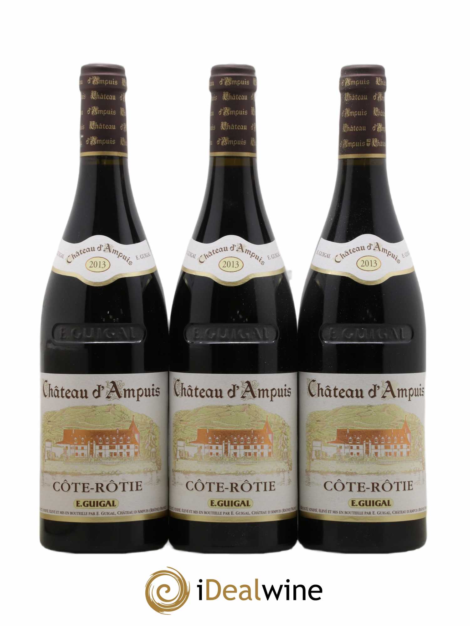 Côte-Rôtie Château d'Ampuis Guigal 2013 - Lot de 3 bouteilles - 0
