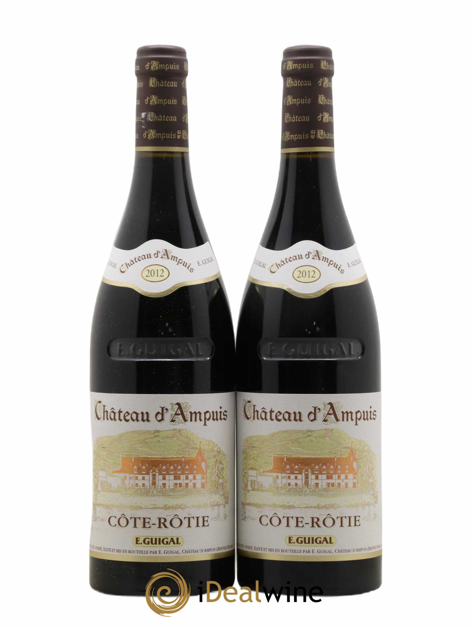 Côte-Rôtie Château d'Ampuis Guigal 2012 - Lot de 2 bouteilles - 0