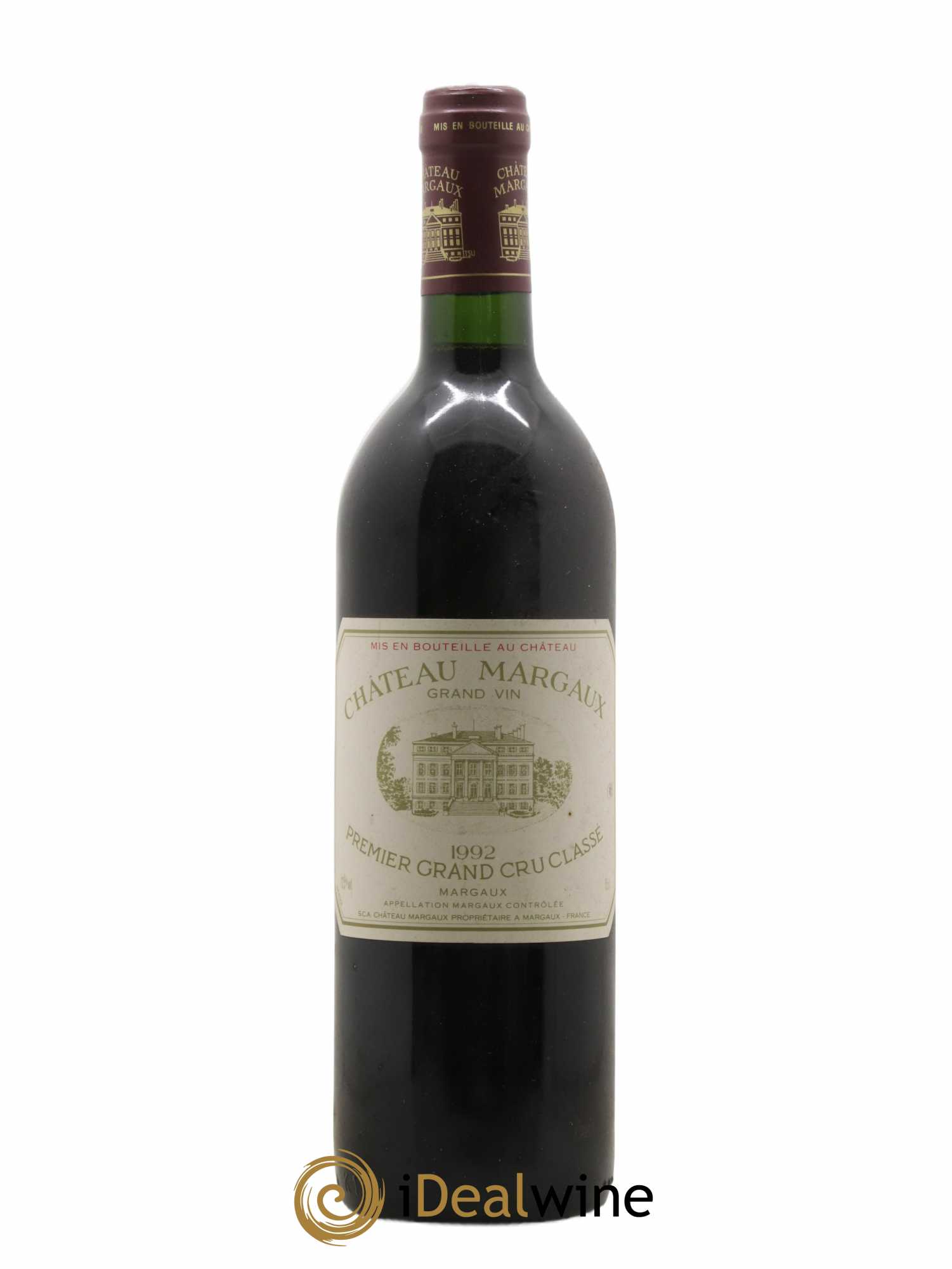 Château Margaux 1er Grand Cru Classé 1992 - Lot de 1 bouteille - 0