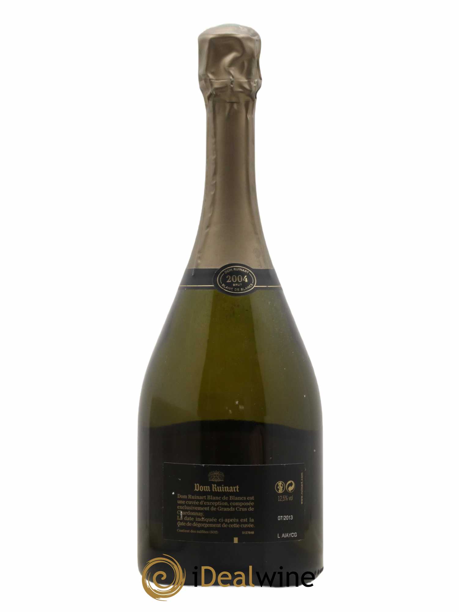 Dom Ruinart Brut Ruinart 2004 - Lot de 1 bouteille - 1