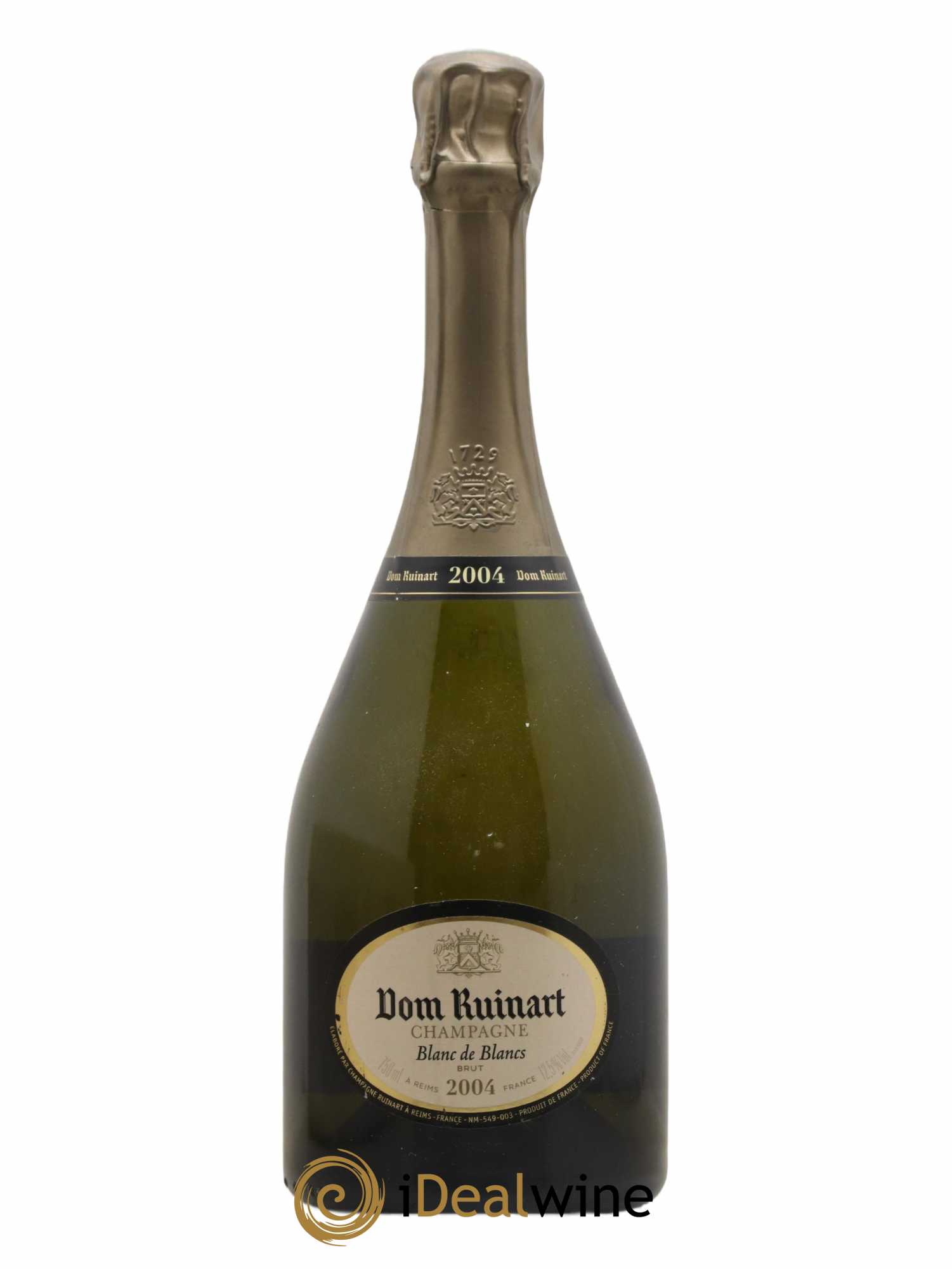 Dom Ruinart Brut Ruinart 2004 - Lot de 1 bouteille - 0
