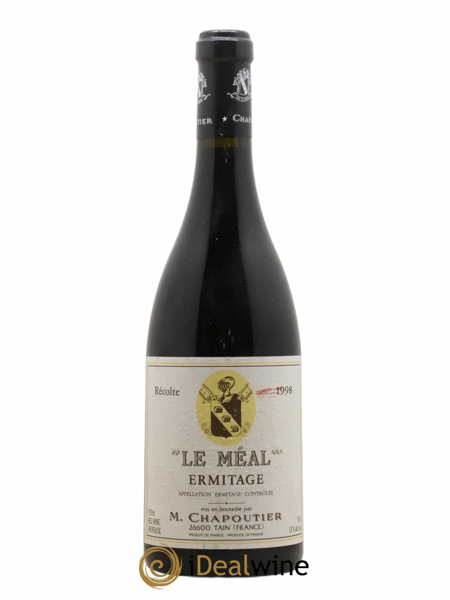 Hermitage Ermitage Le Méal Chapoutier 1998 - Lot de 1 bouteille - 0