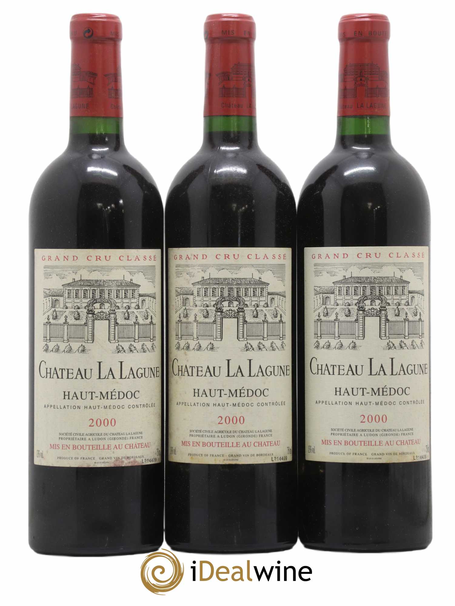 Château la Lagune 3ème Grand Cru Classé 2000 - Lot de 12 bouteilles - 4