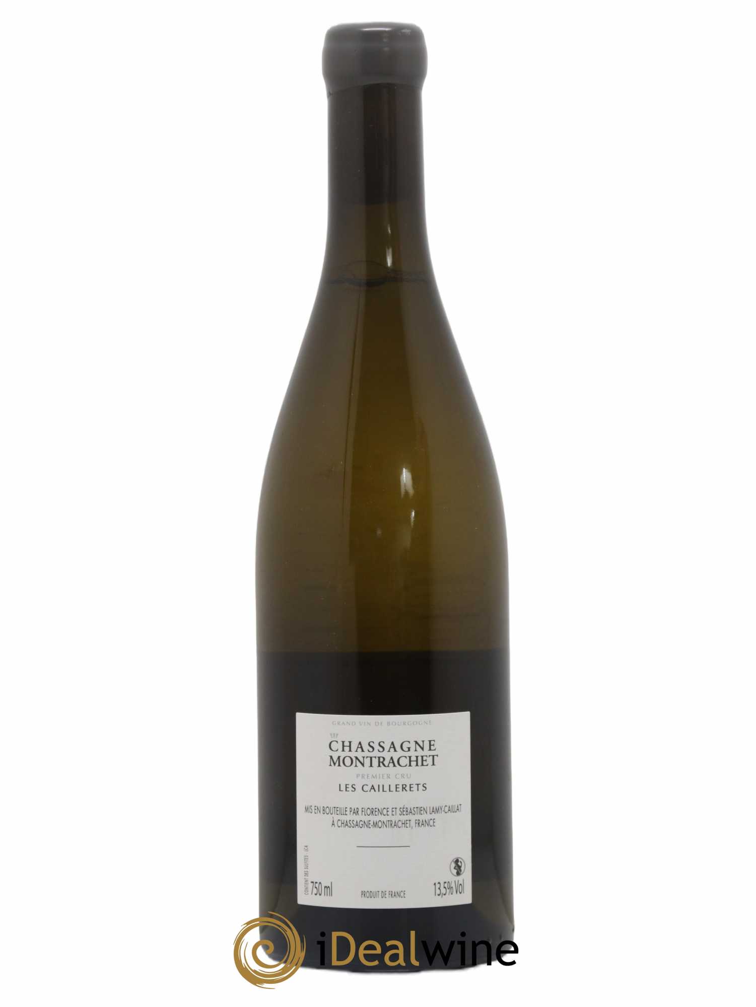 Chassagne-Montrachet 1er Cru Les Caillerets Lamy-Caillat (Domaine) 2018 - Lot de 1 bouteille - 1