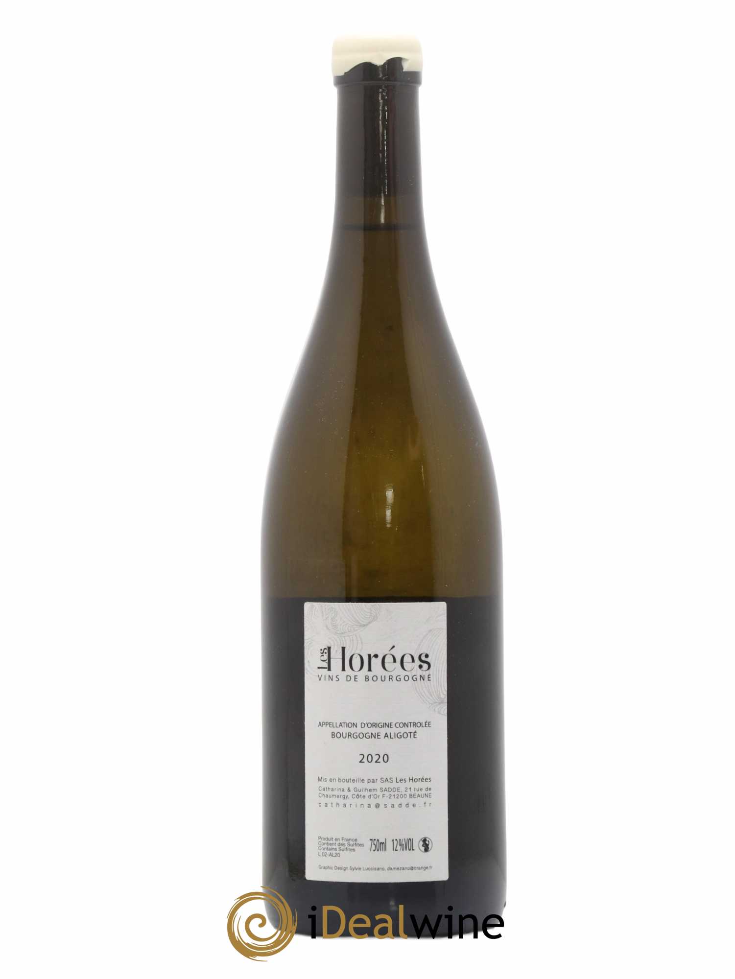 Bourgogne Aligoté En Coulezain Les Horées 2020 - Lot de 1 bouteille - 1