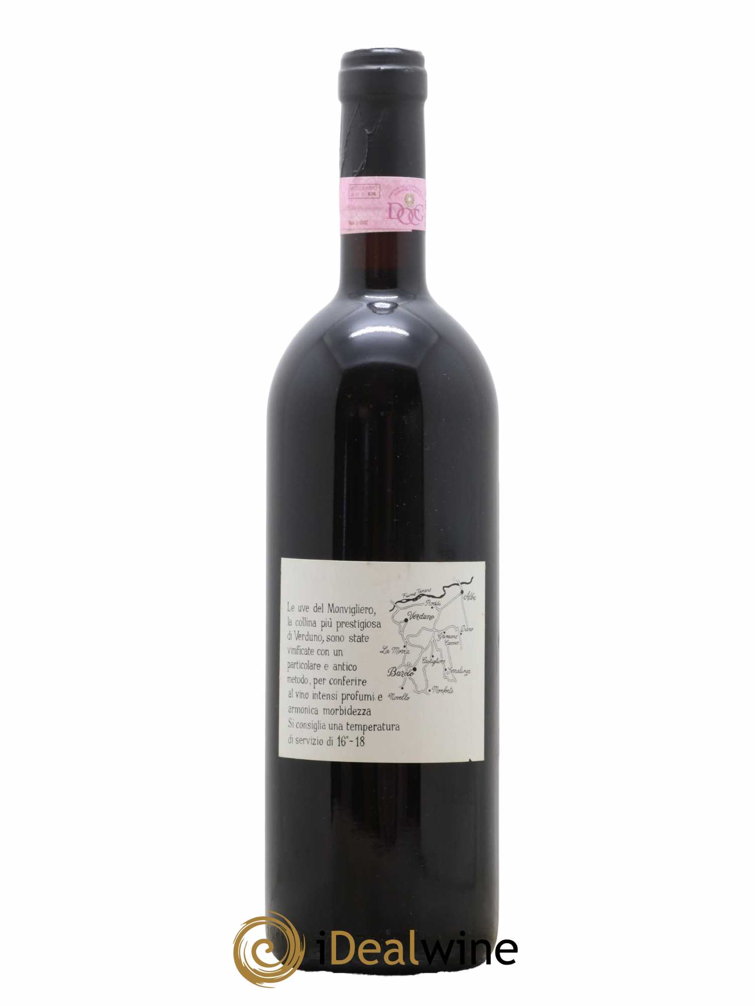 Barolo DOCG Monvigliero Comm. Giovan Battista Burlotto 1993 - Lot de 1 bouteille - 1