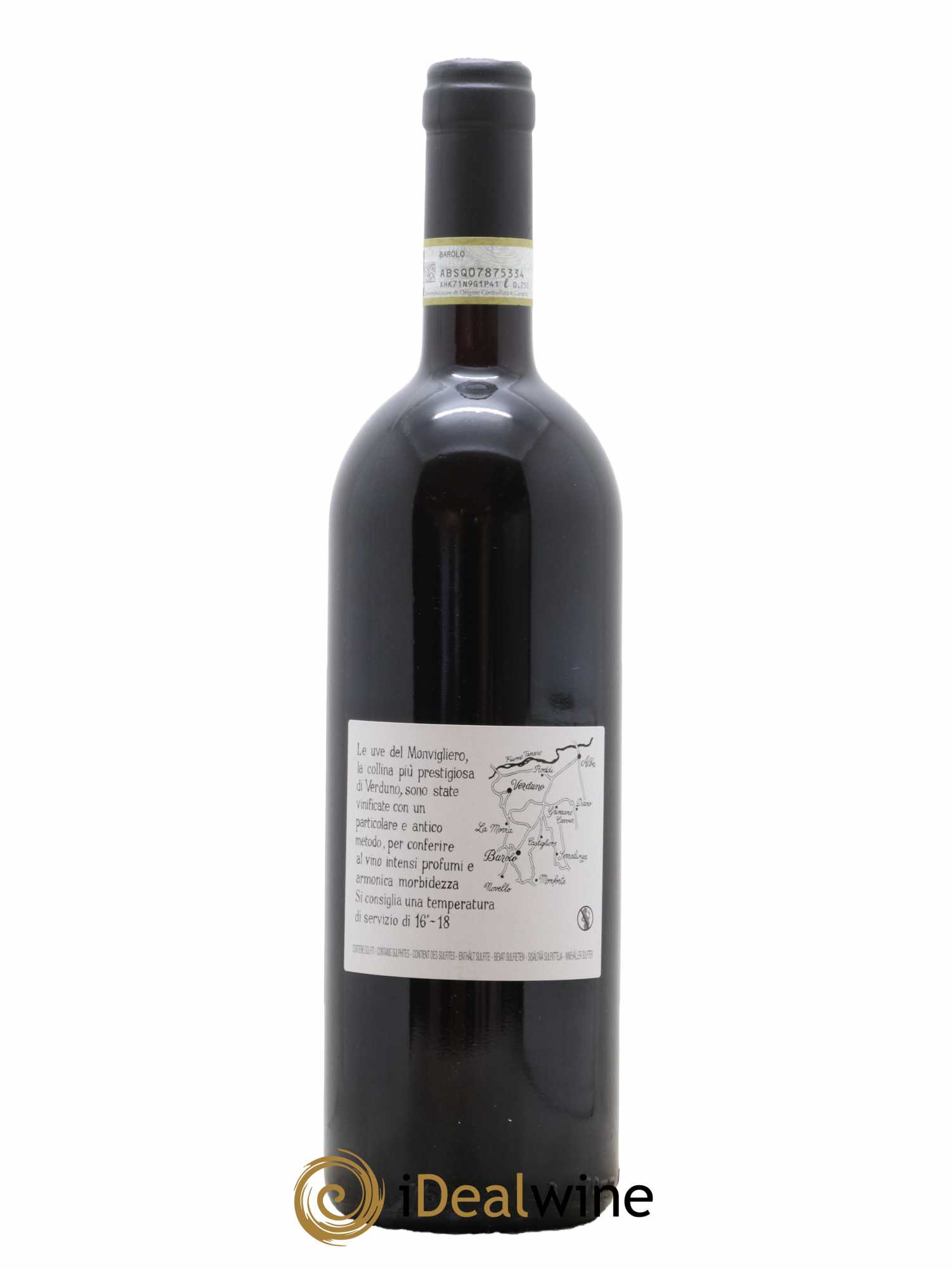 Barolo DOCG Monvigliero Comm. Giovan Battista Burlotto 2017 - Lot de 1 bouteille - 1