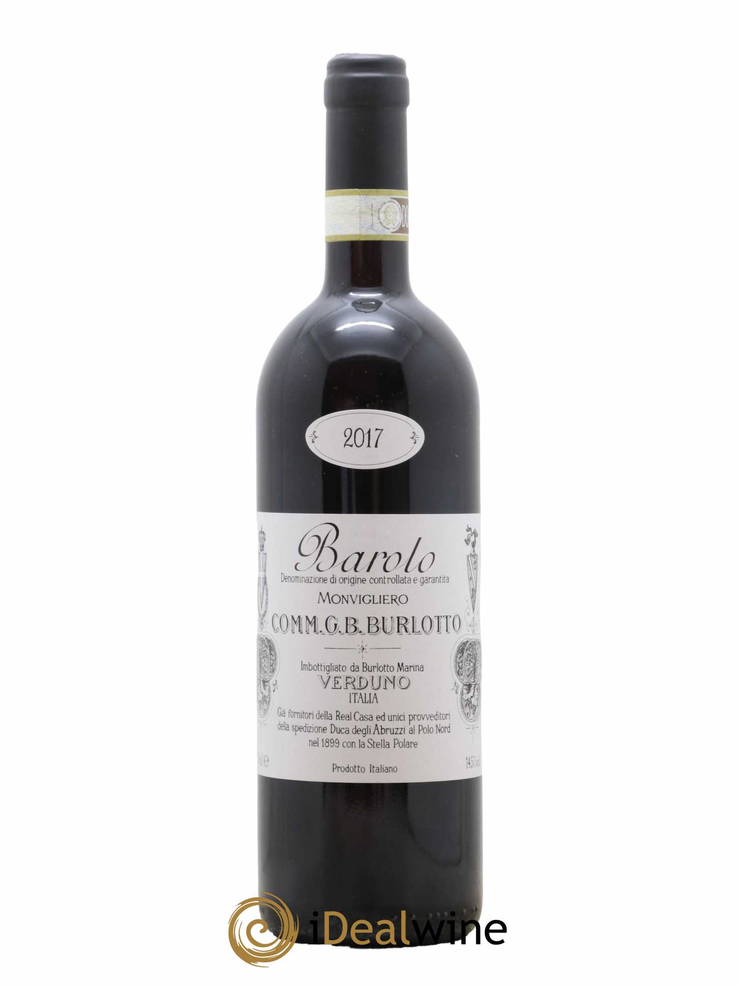 Barolo DOCG Monvigliero Comm. Giovan Battista Burlotto 2017 - Lot de 1 bouteille - 0