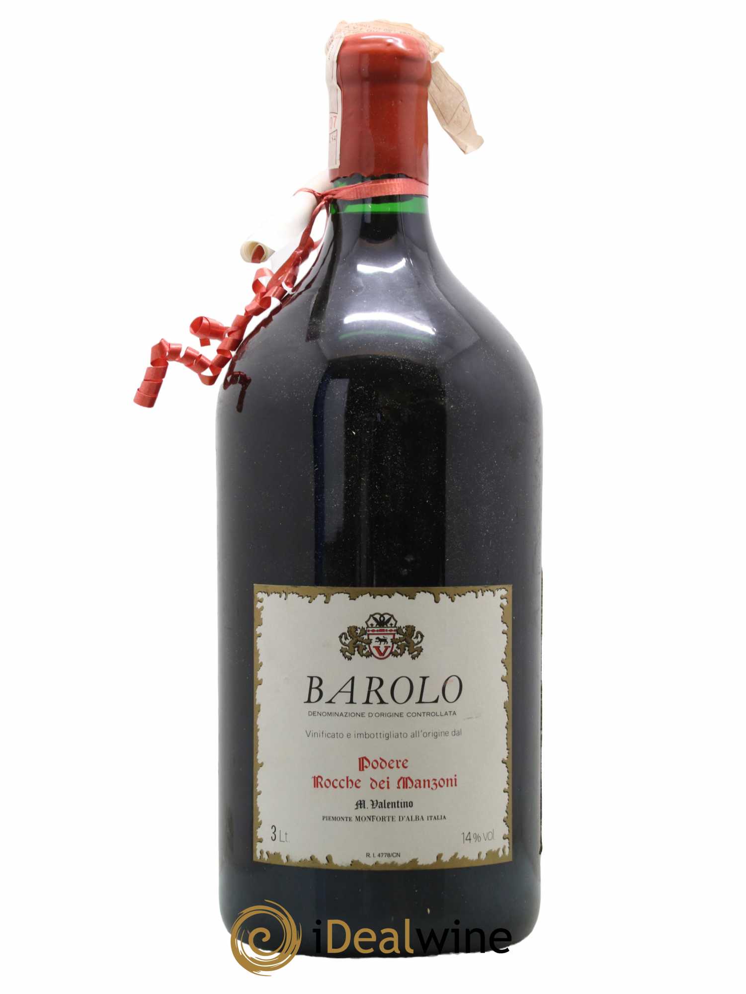 Barolo DOCG Podere Rocche dei Manzoni 1978 - Lotto di 1 jéroboam - 1