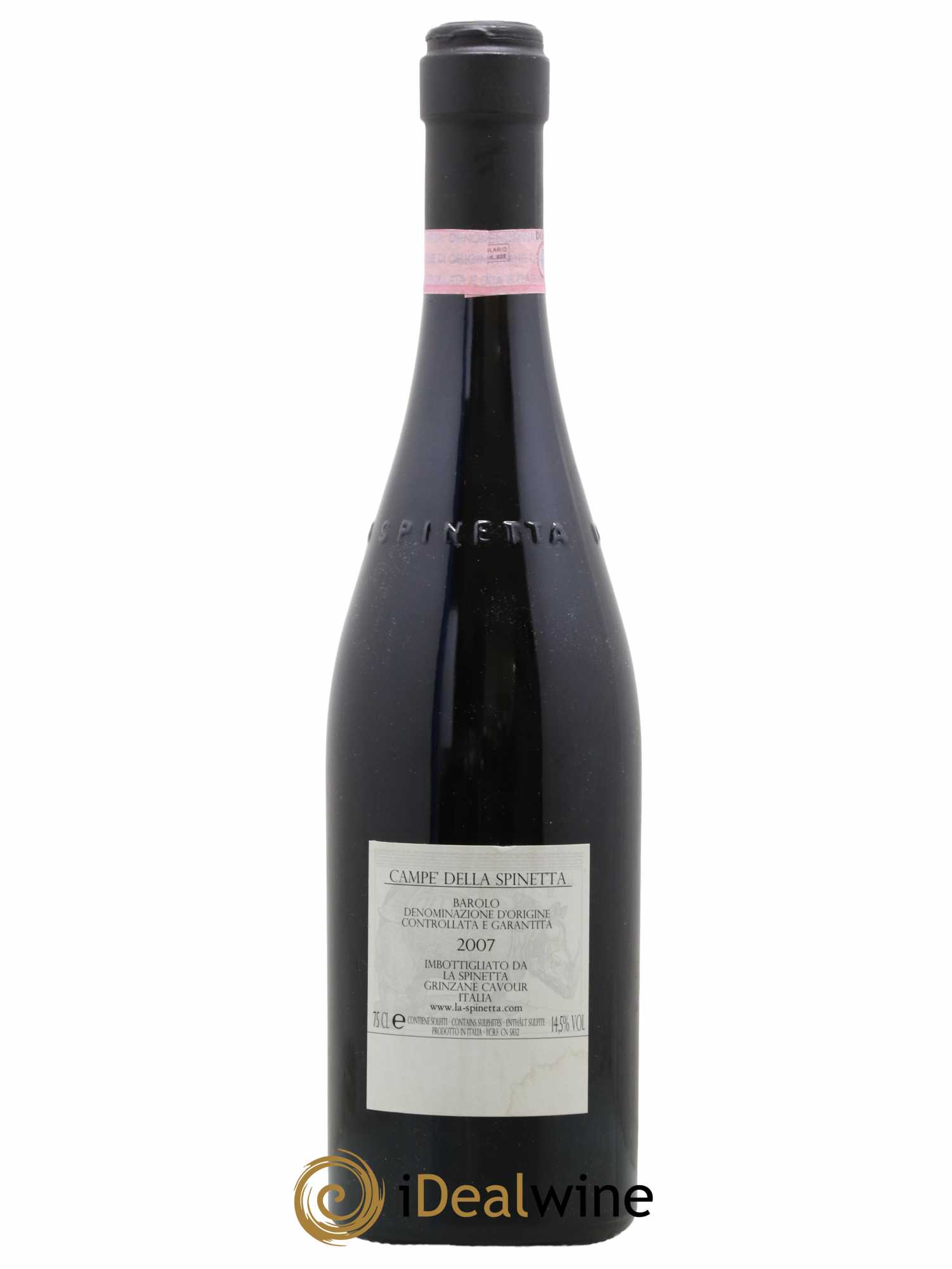 Barolo DOCG Campe La Spinetta - Giorgio Rivetti 2007 - Lot de 1 bouteille - 1