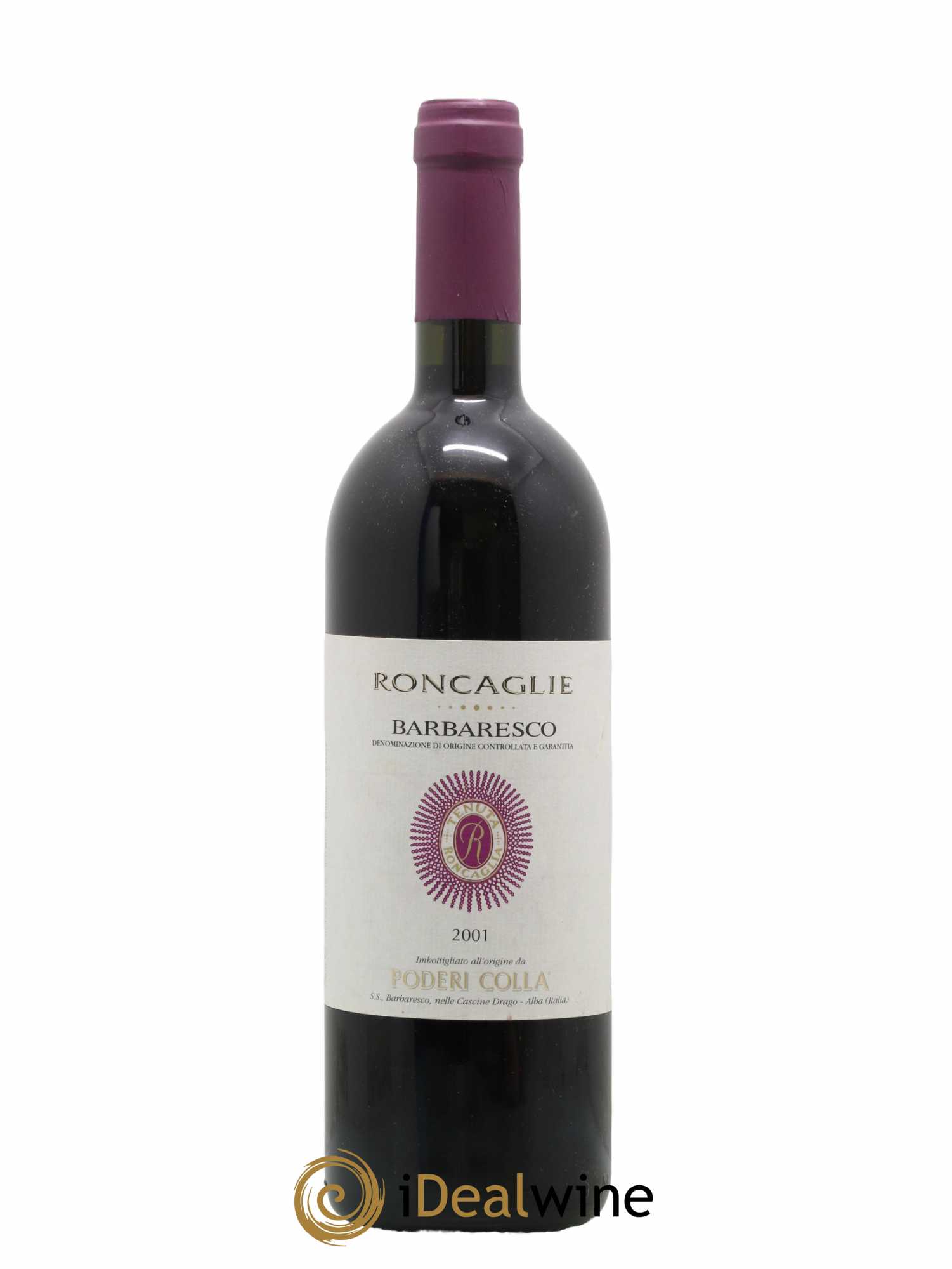 Barbaresco DOCG Roncaglie Poderi Colla 2001 - Lot de 1 bouteille - 0