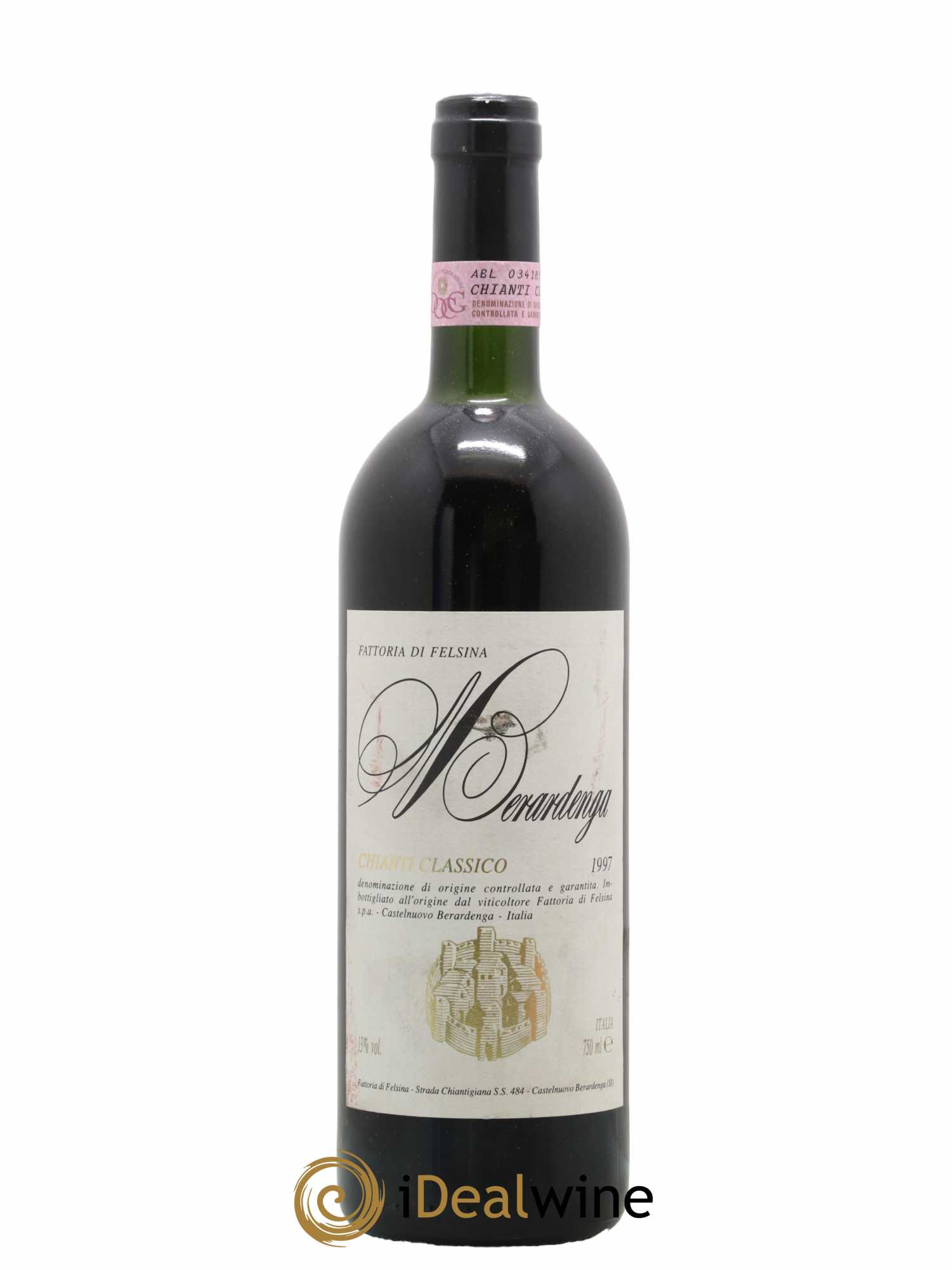 Chianti Classico DOCG Berardenga Fattoria di Felsina 1997 - Lot de 1 bouteille - 0