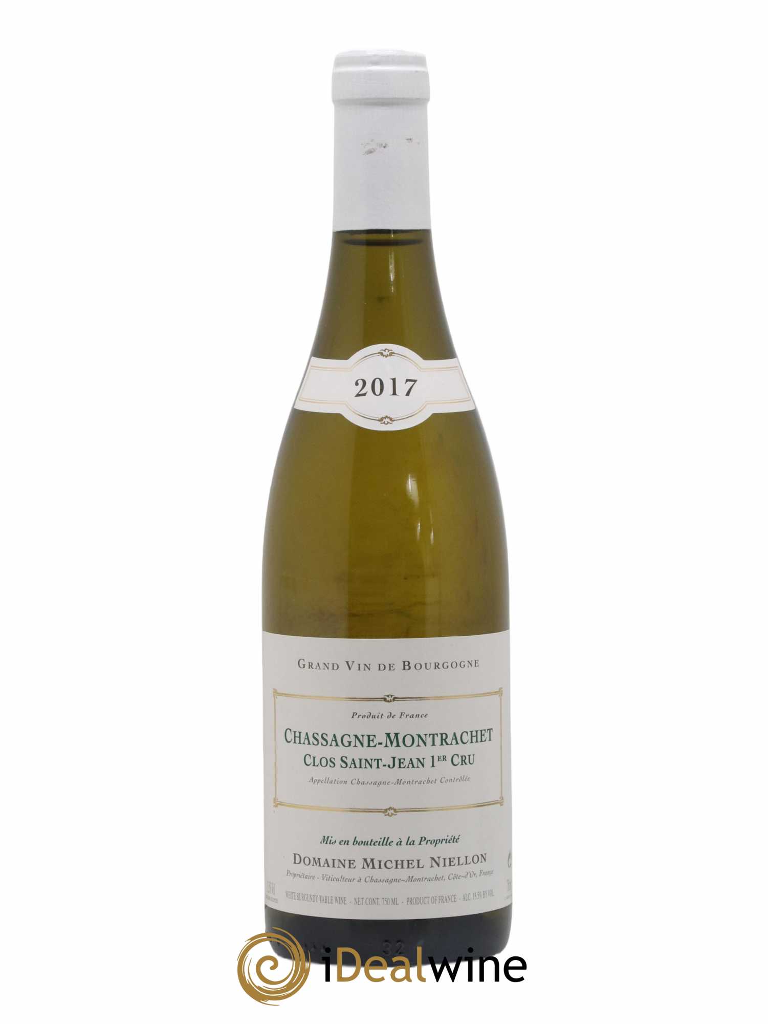 Chassagne-Montrachet 1er Cru Clos Saint-Jean Michel Niellon (Domaine) 2017 - Lot de 1 bouteille - 0