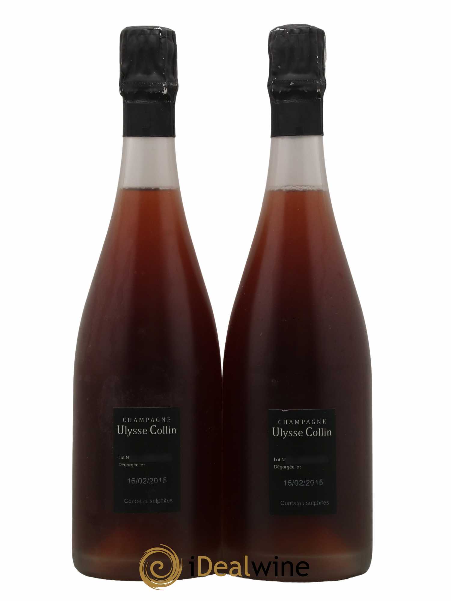 Les Maillons Extra-Brut Rosé de Saignée Ulysse Collin - Lot de 2 bouteilles - 1