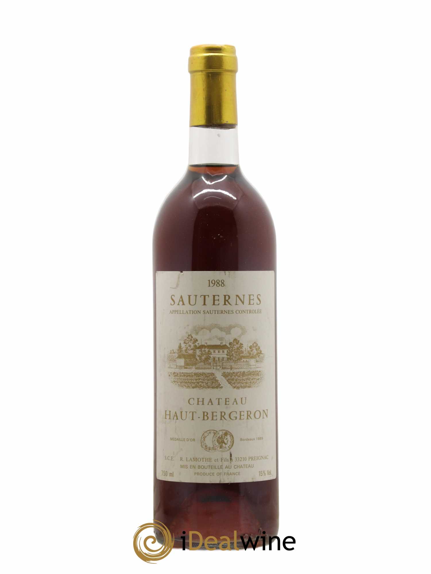 Château Haut-Bergeron 1988 - Lot of 1 bottle - 0