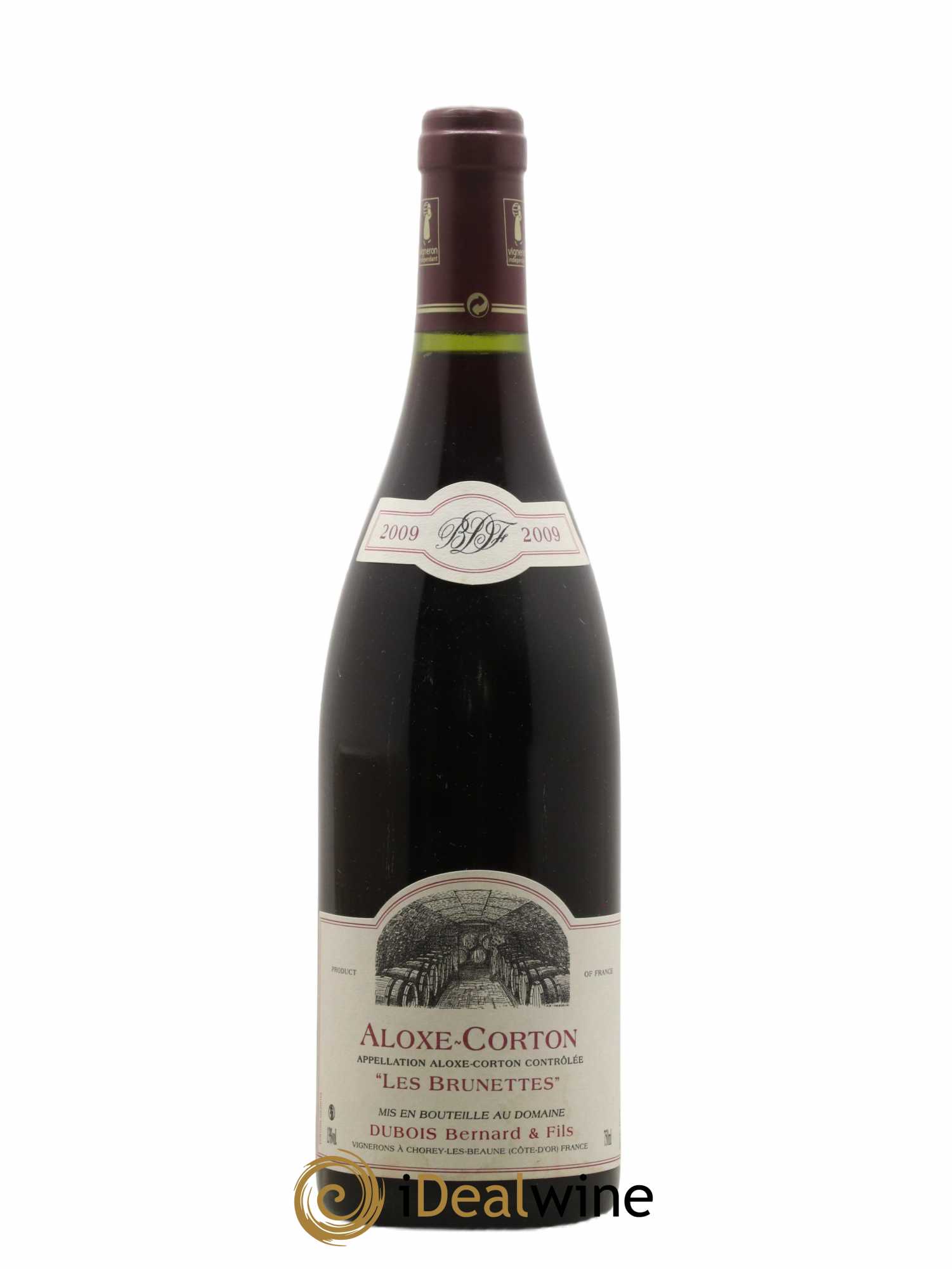Aloxe-Corton Les Brunettes Domaine Bernard Dubois 2009 - Posten von 1 Flasche - 0