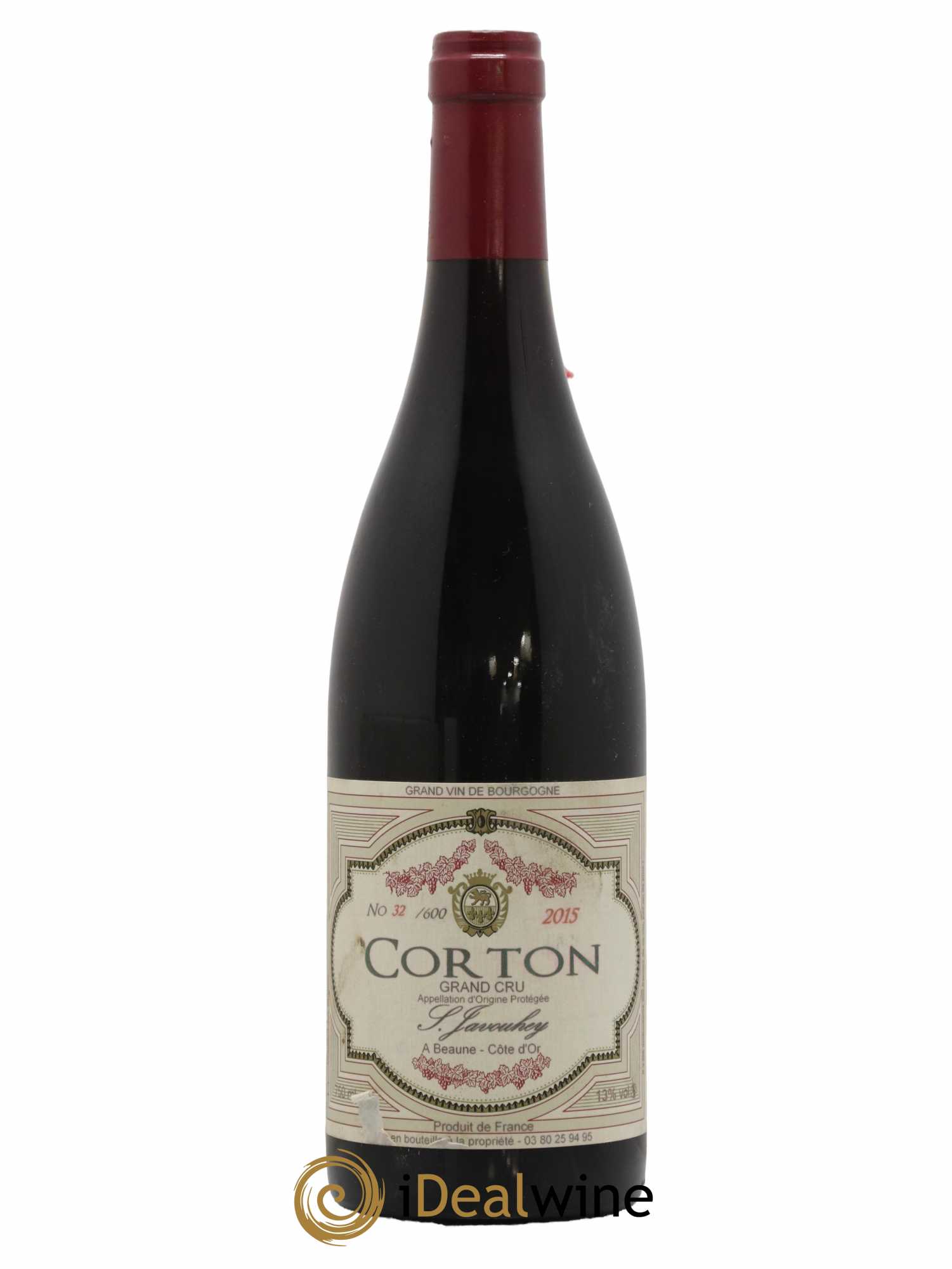 Corton Grand Cru S. Javouhey 2015 - Lot de 1 bouteille - 0